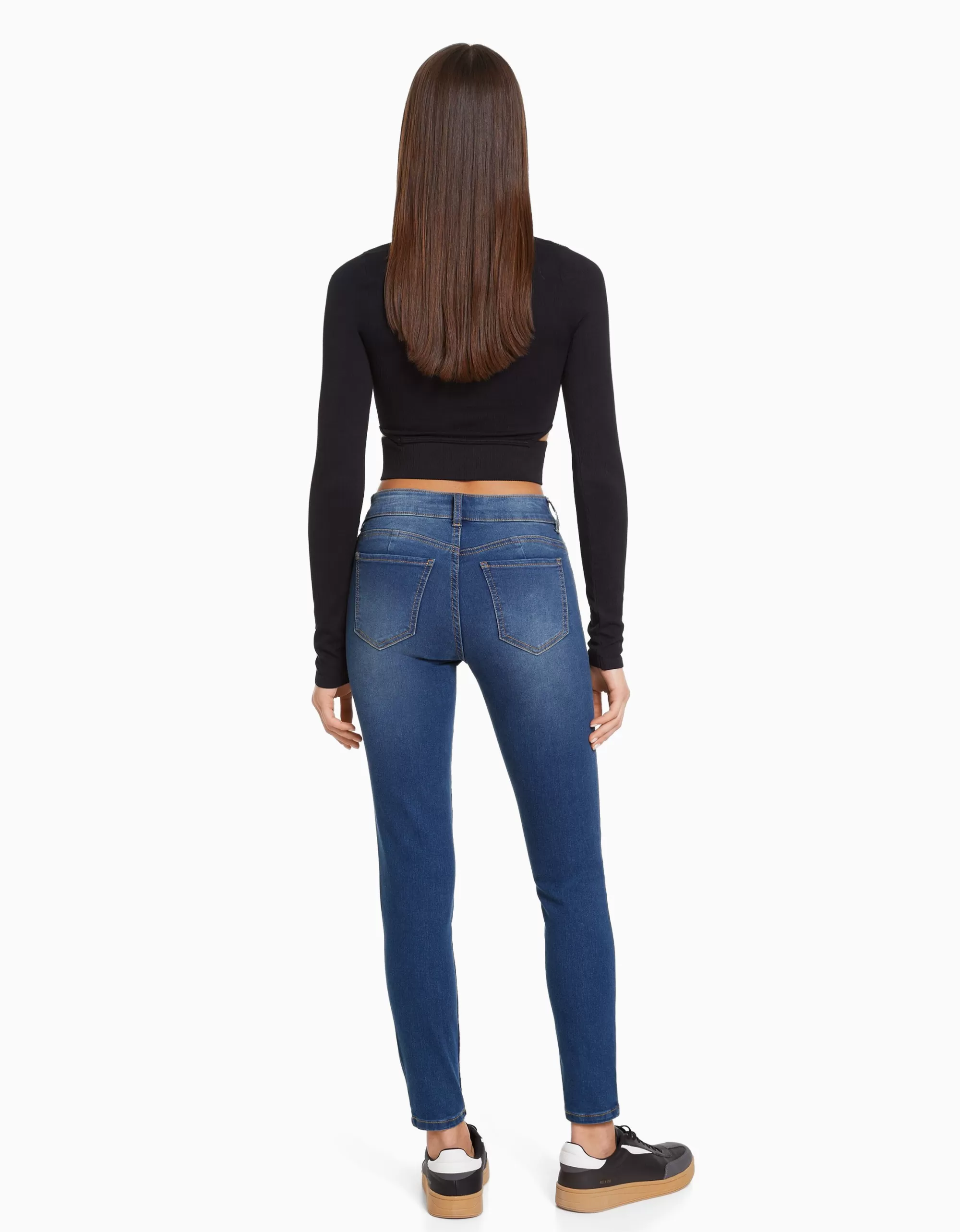 MUJER BERSHKA Jeans skinny push up