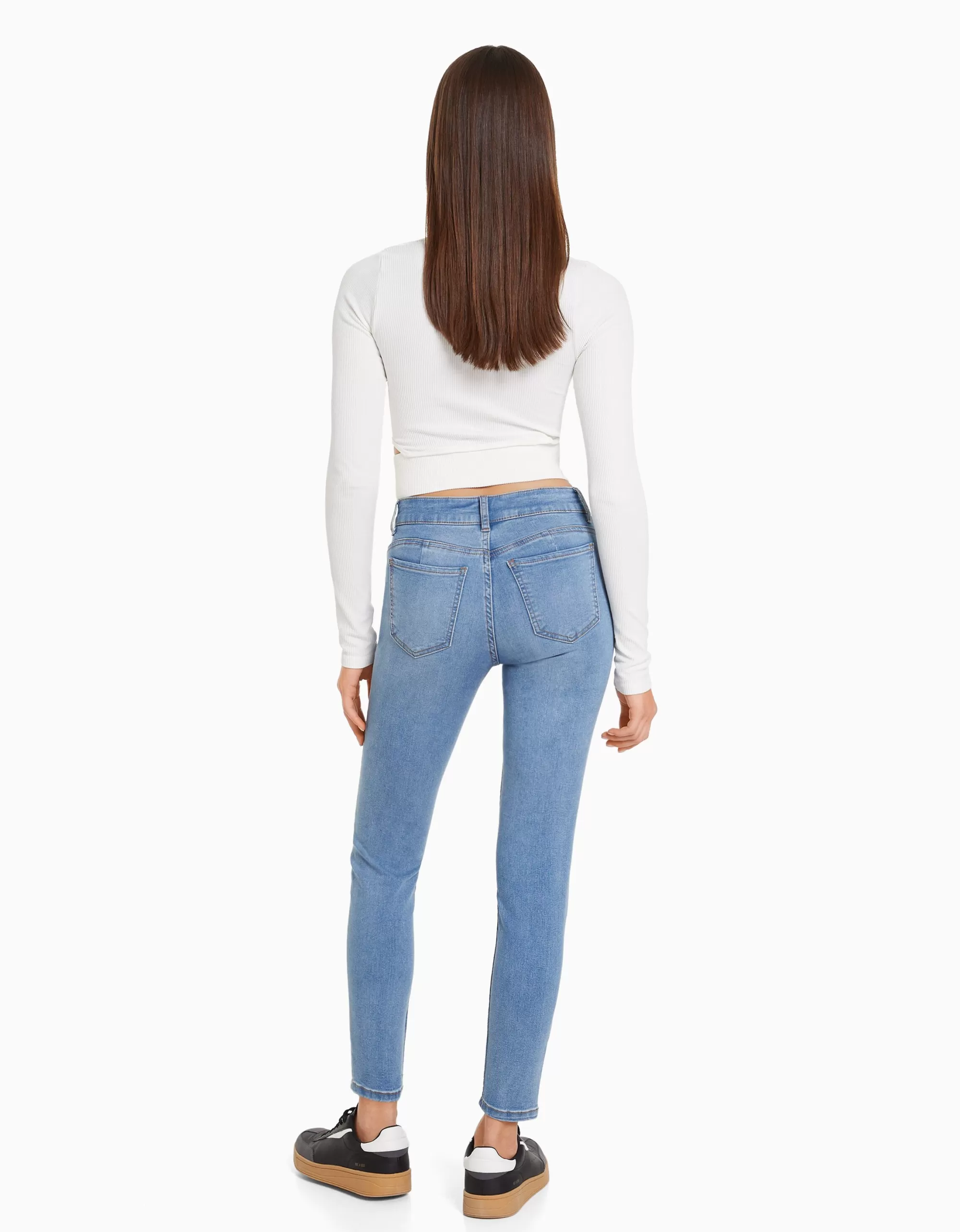 MUJER BERSHKA Jeans skinny push up