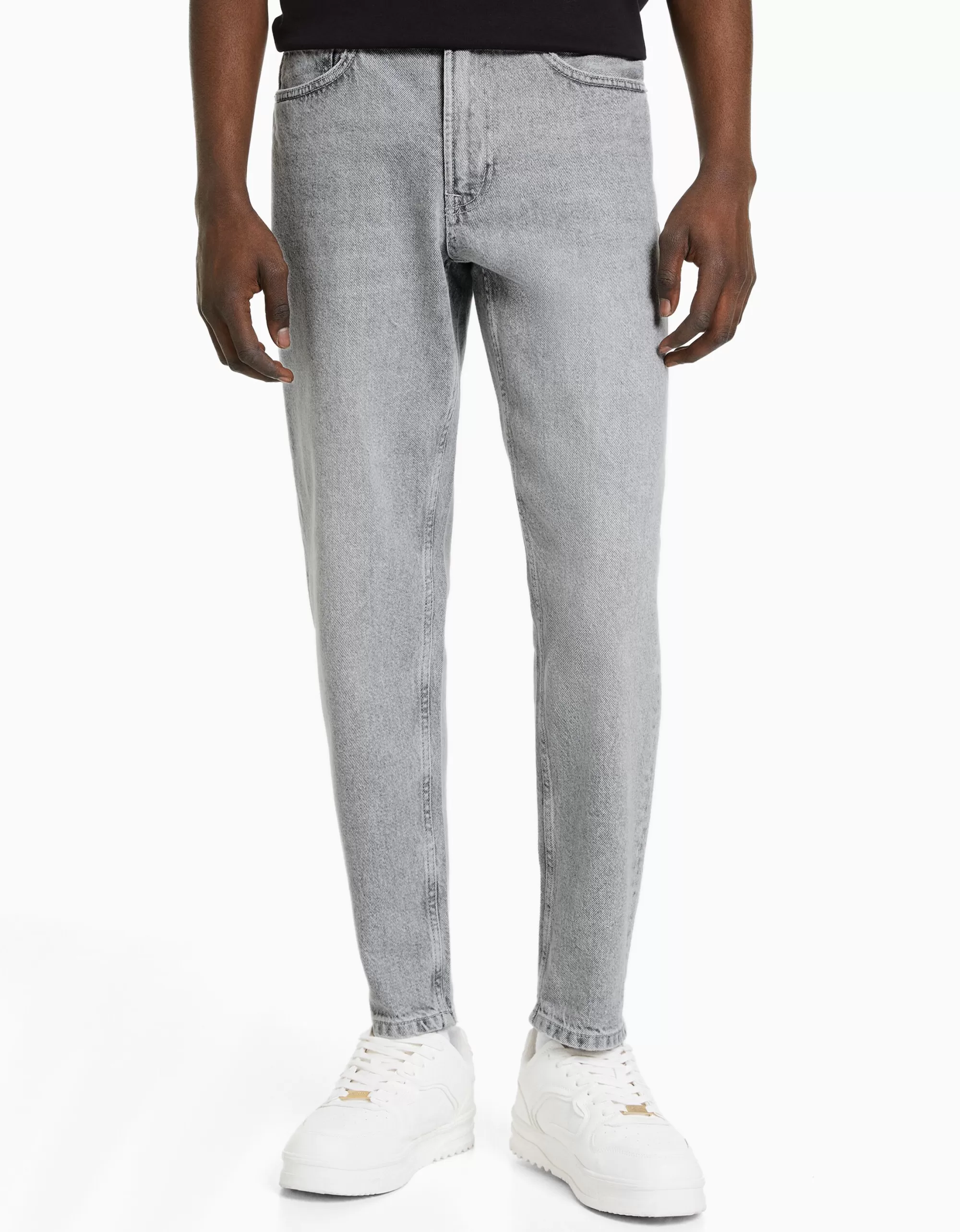 HOMBRE BERSHKA Jeans straight vintage