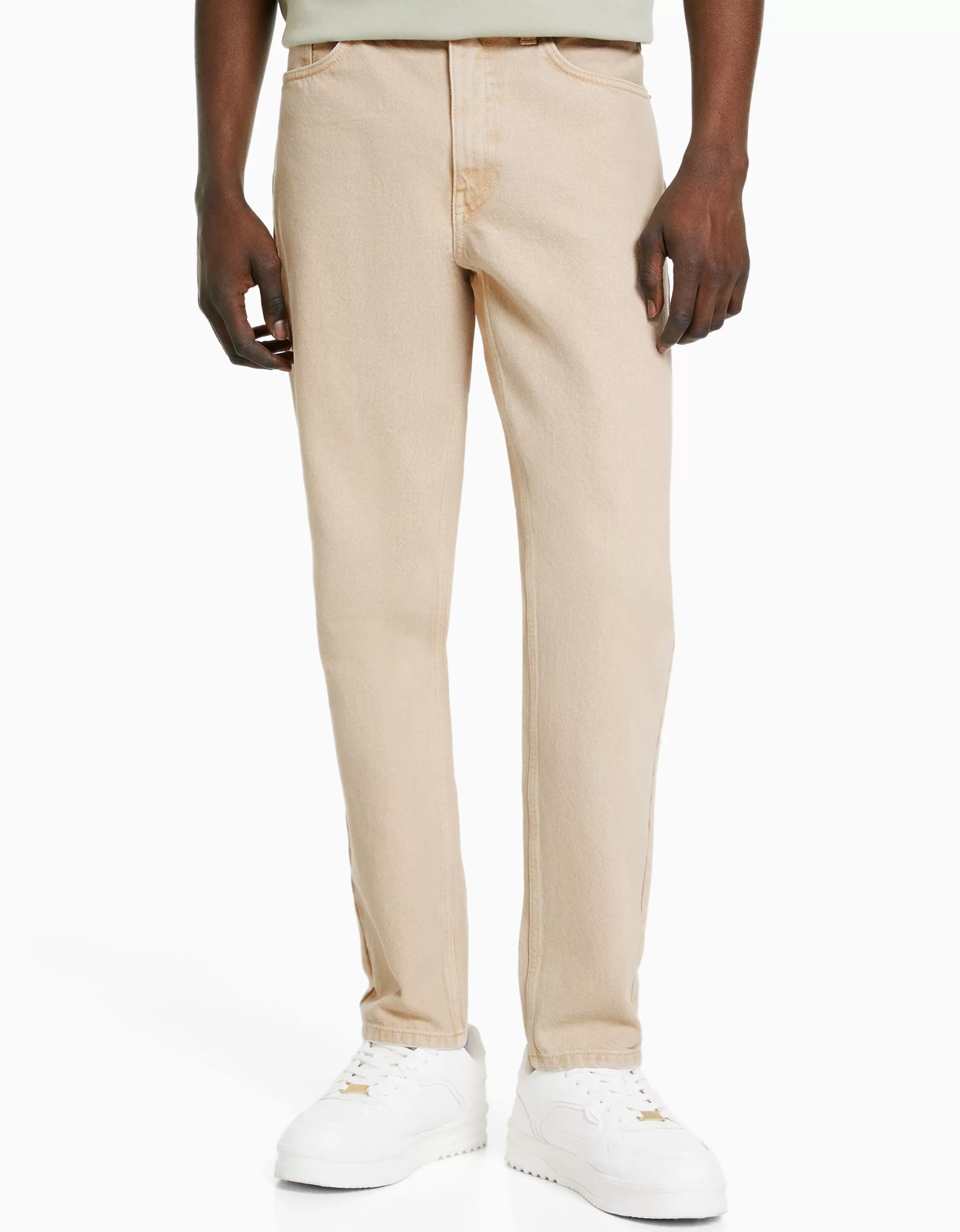 HOMBRE BERSHKA Jeans straight vintage
