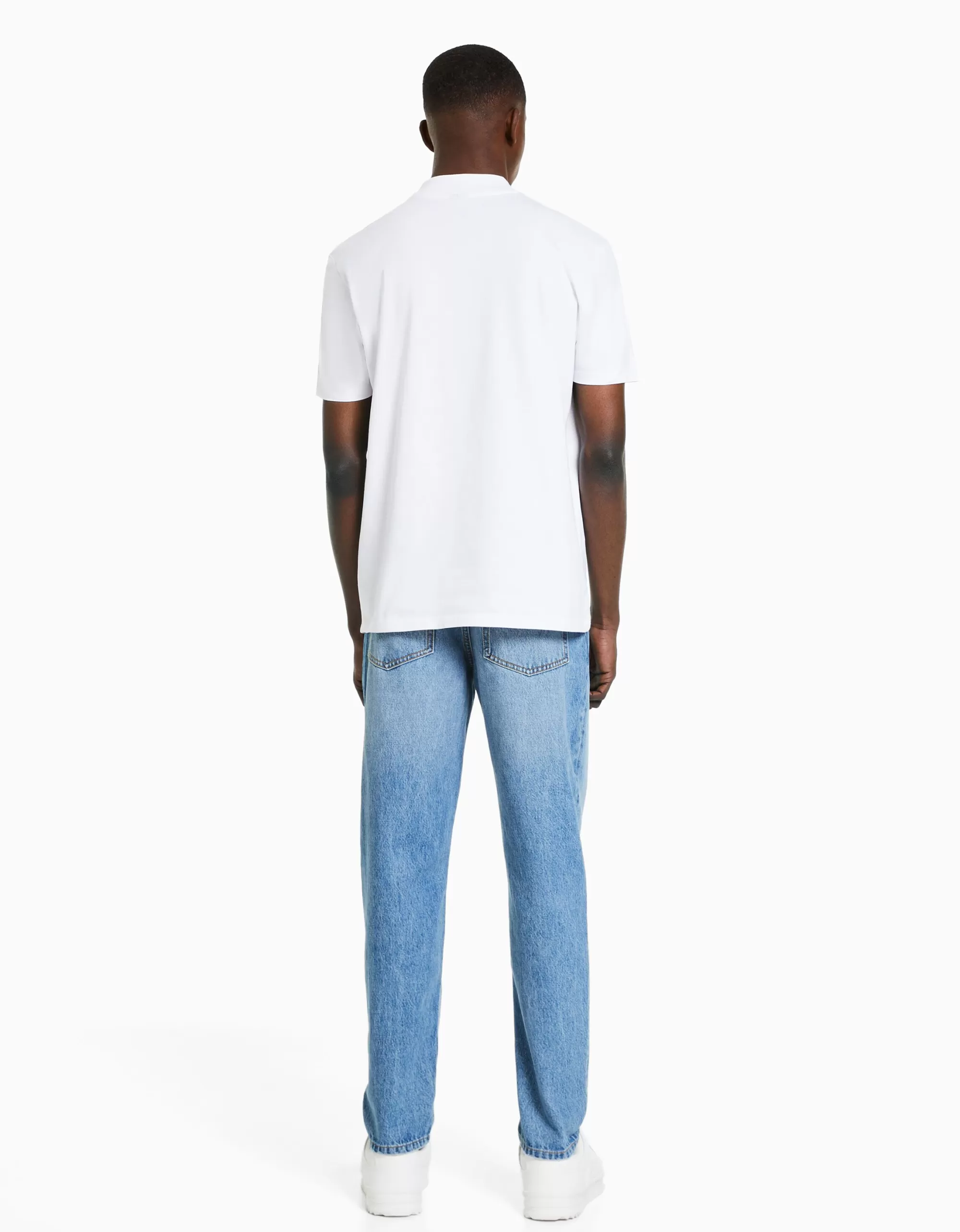 HOMBRE BERSHKA Jeans straight vintage