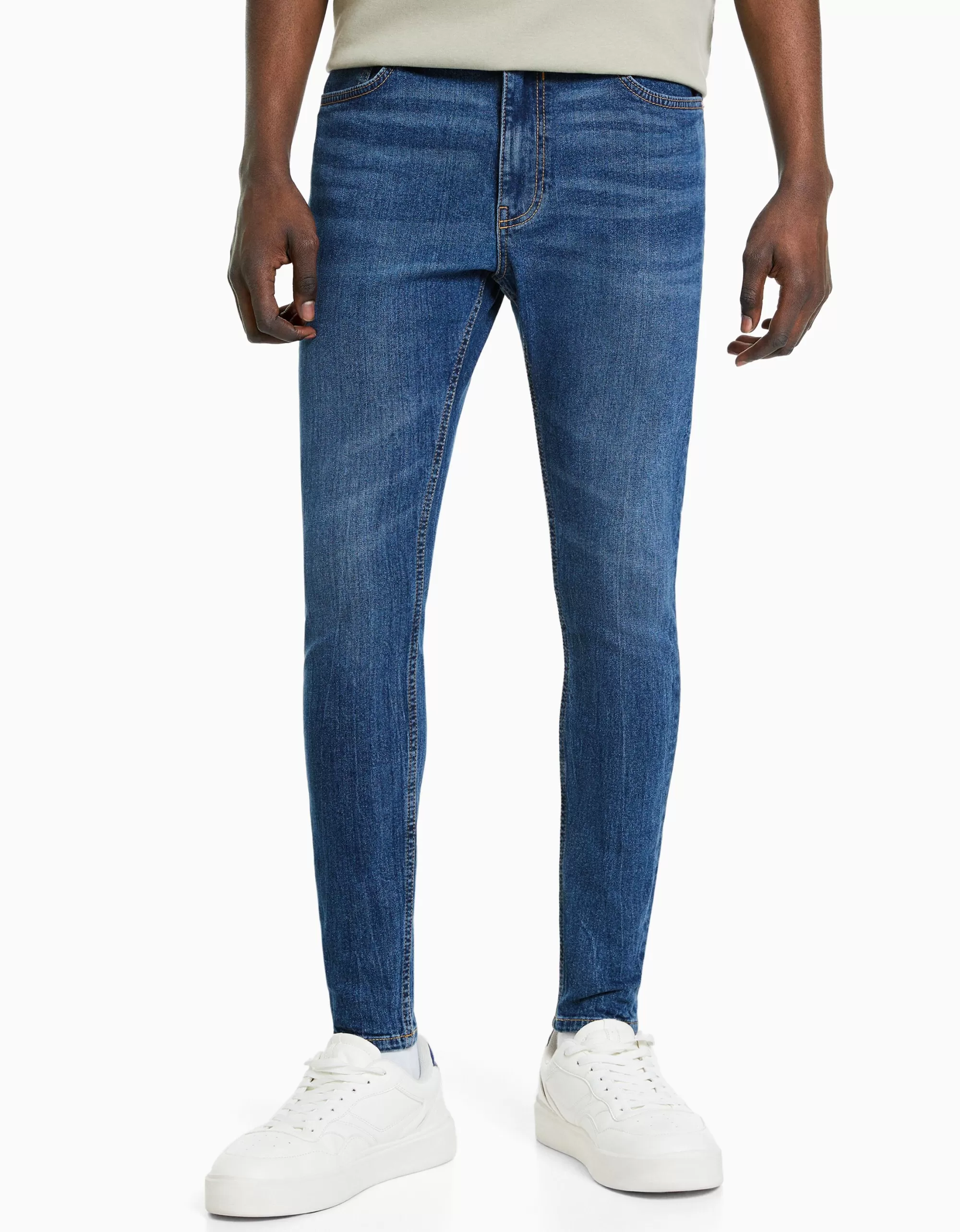 HOMBRE BERSHKA Jeans super skinny