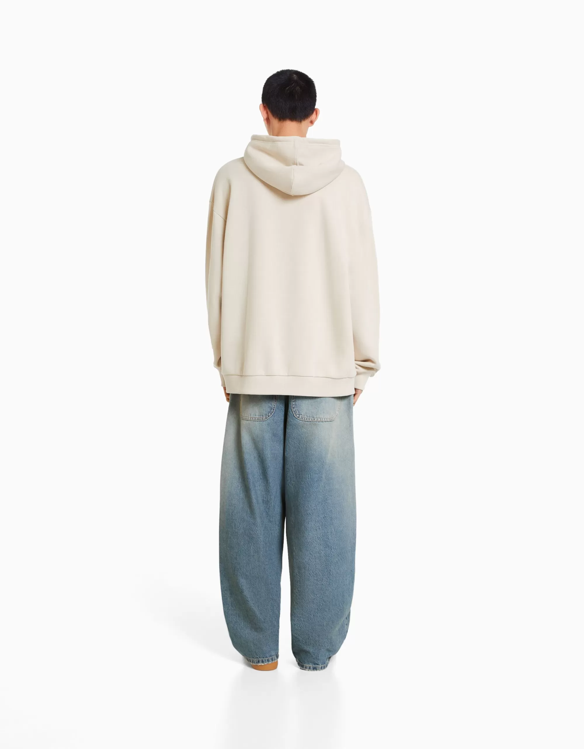HOMBRE BERSHKA Jeans wide skate