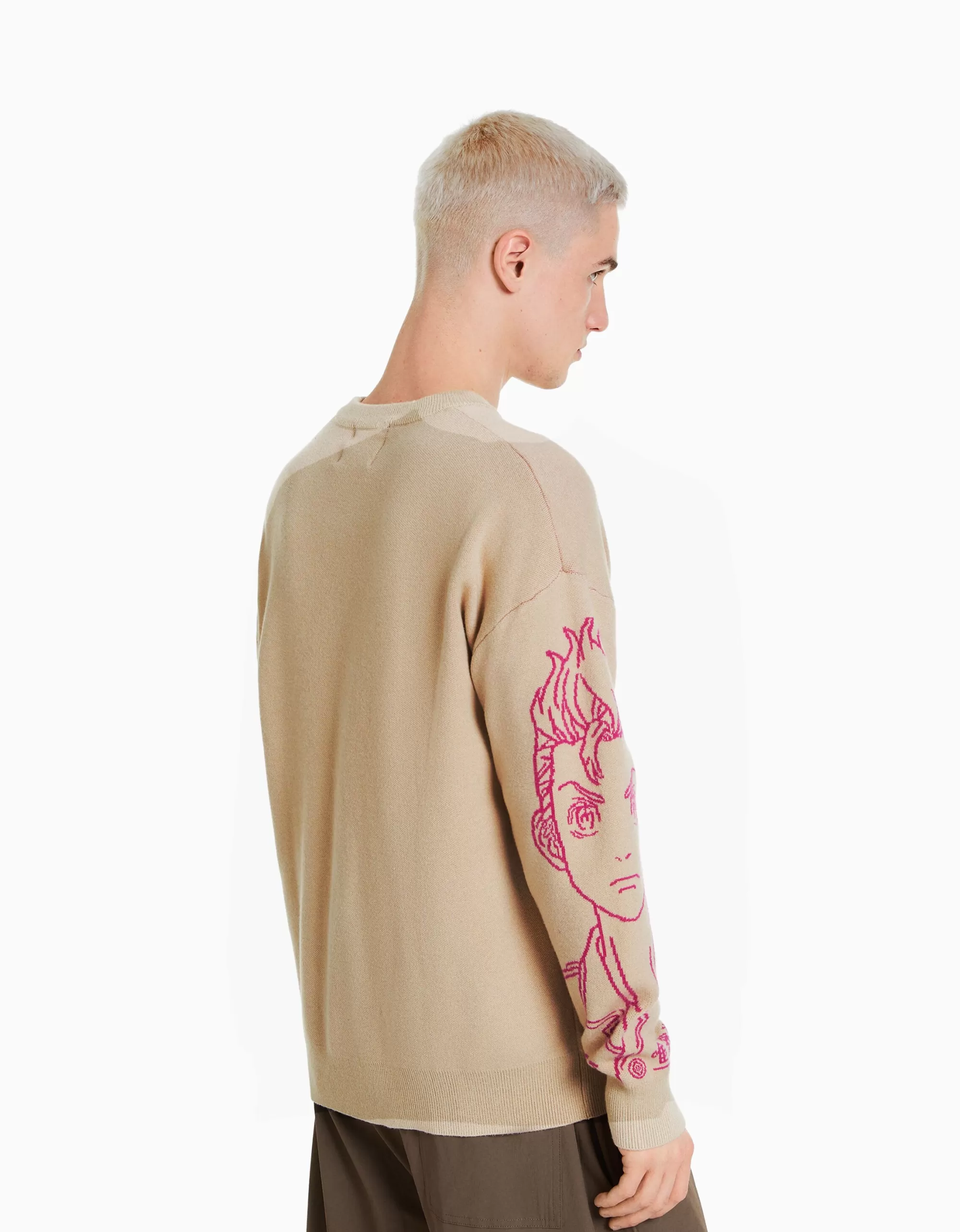 HOMBRE BERSHKA Jersey print TOKYO REVENGERS