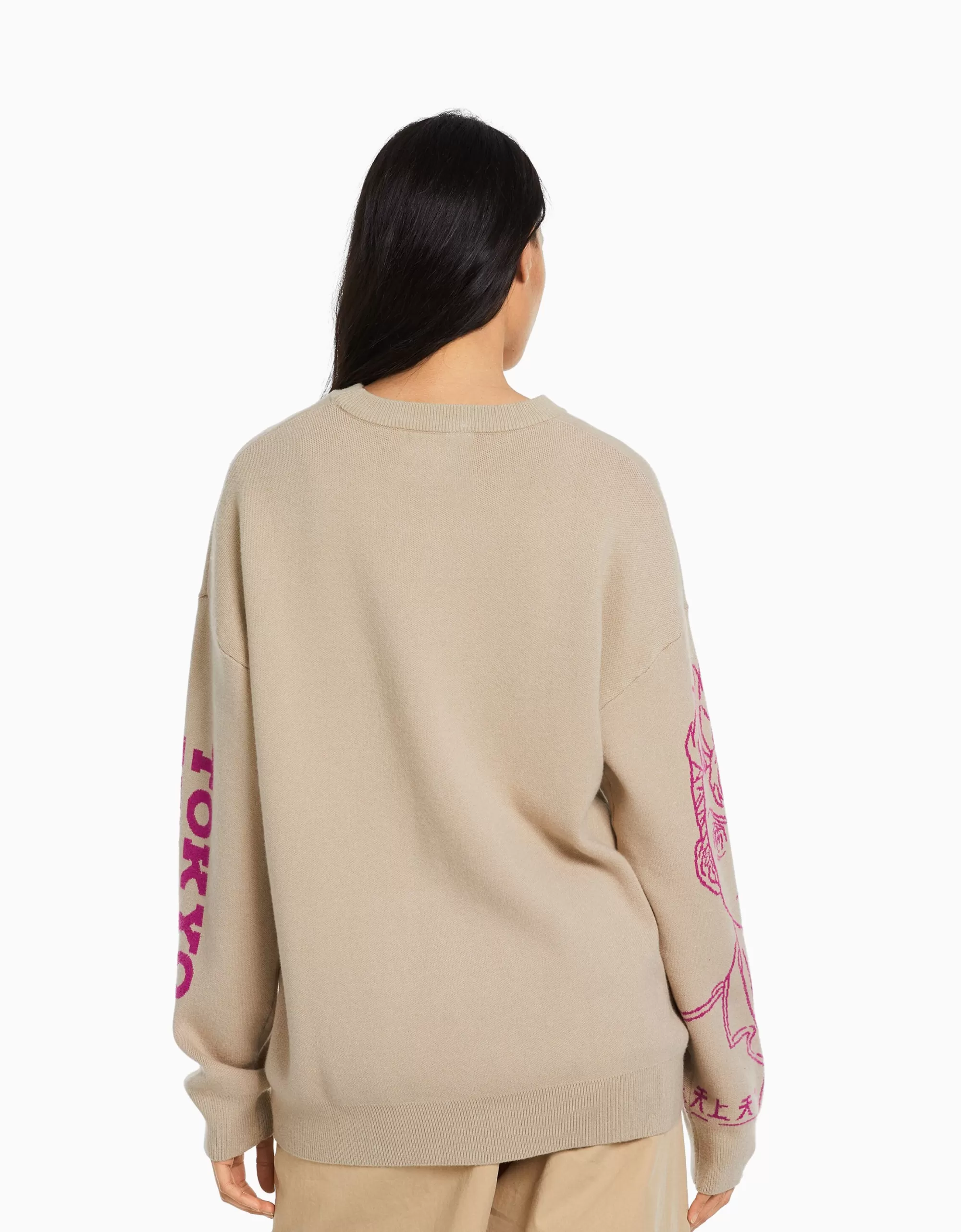 MUJER BERSHKA Jersey print TOKYO REVENGERS
