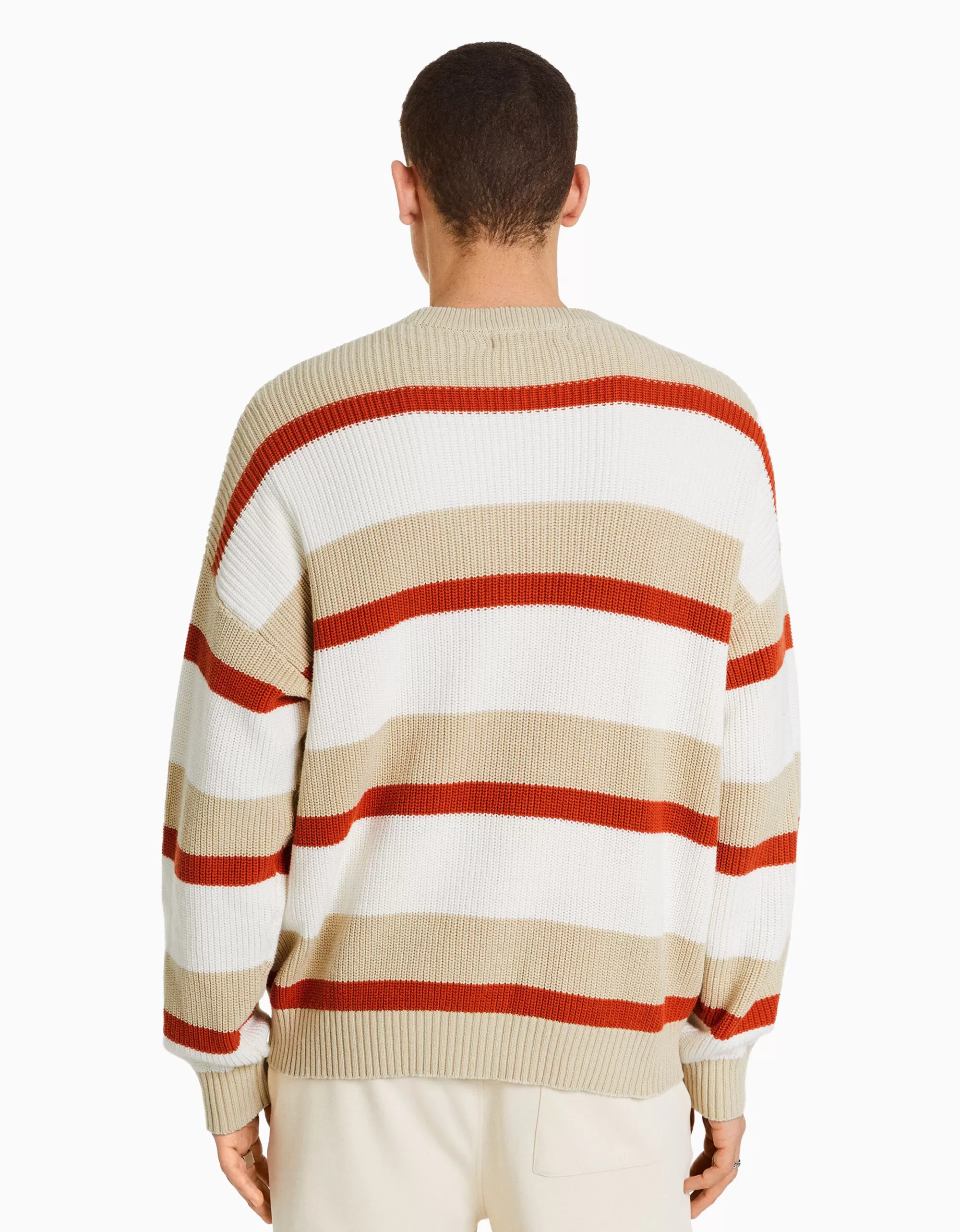 HOMBRE BERSHKA Jersey raya horizontal