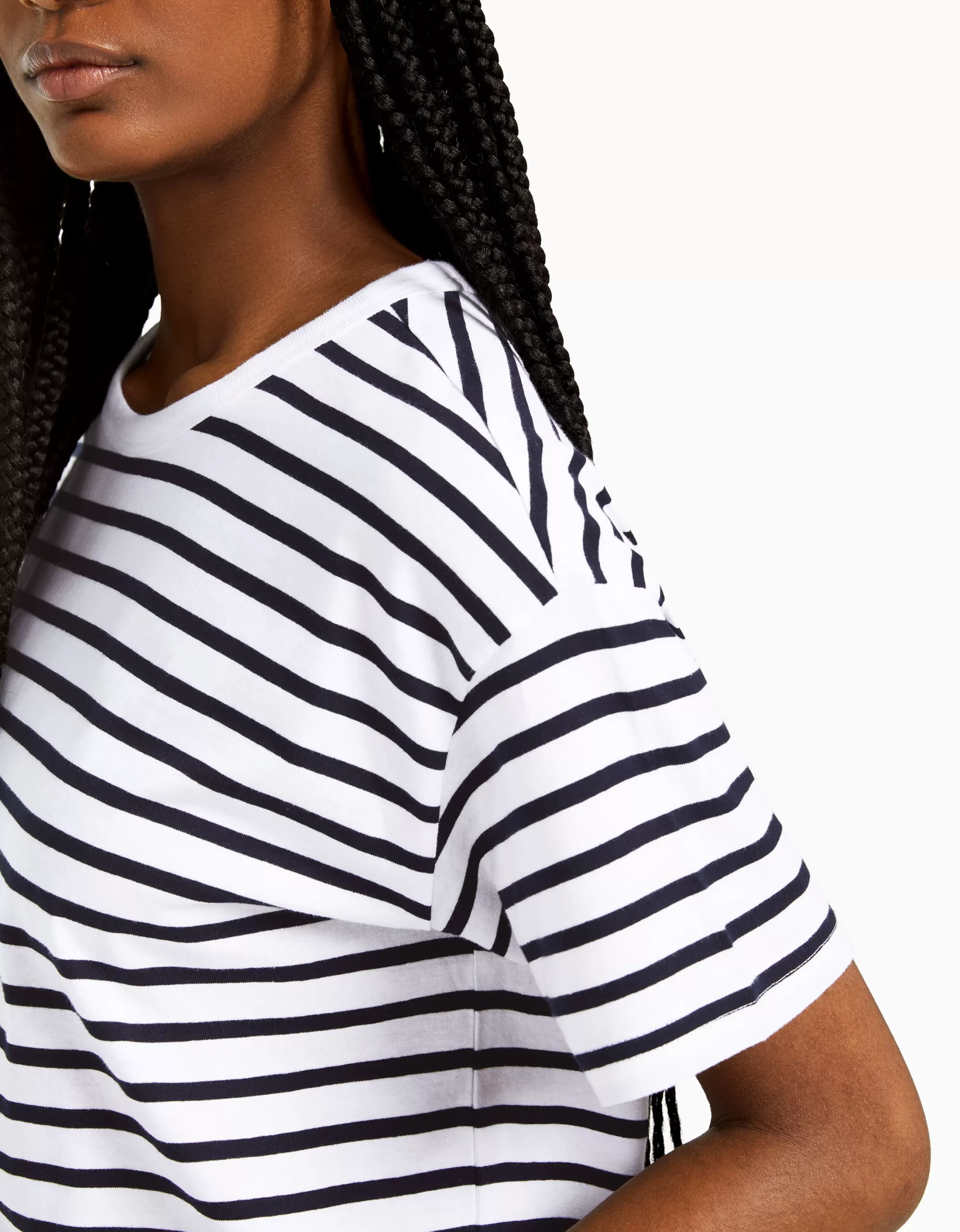 MUJER BERSHKA Pack 2 camisetas manga corta oversize