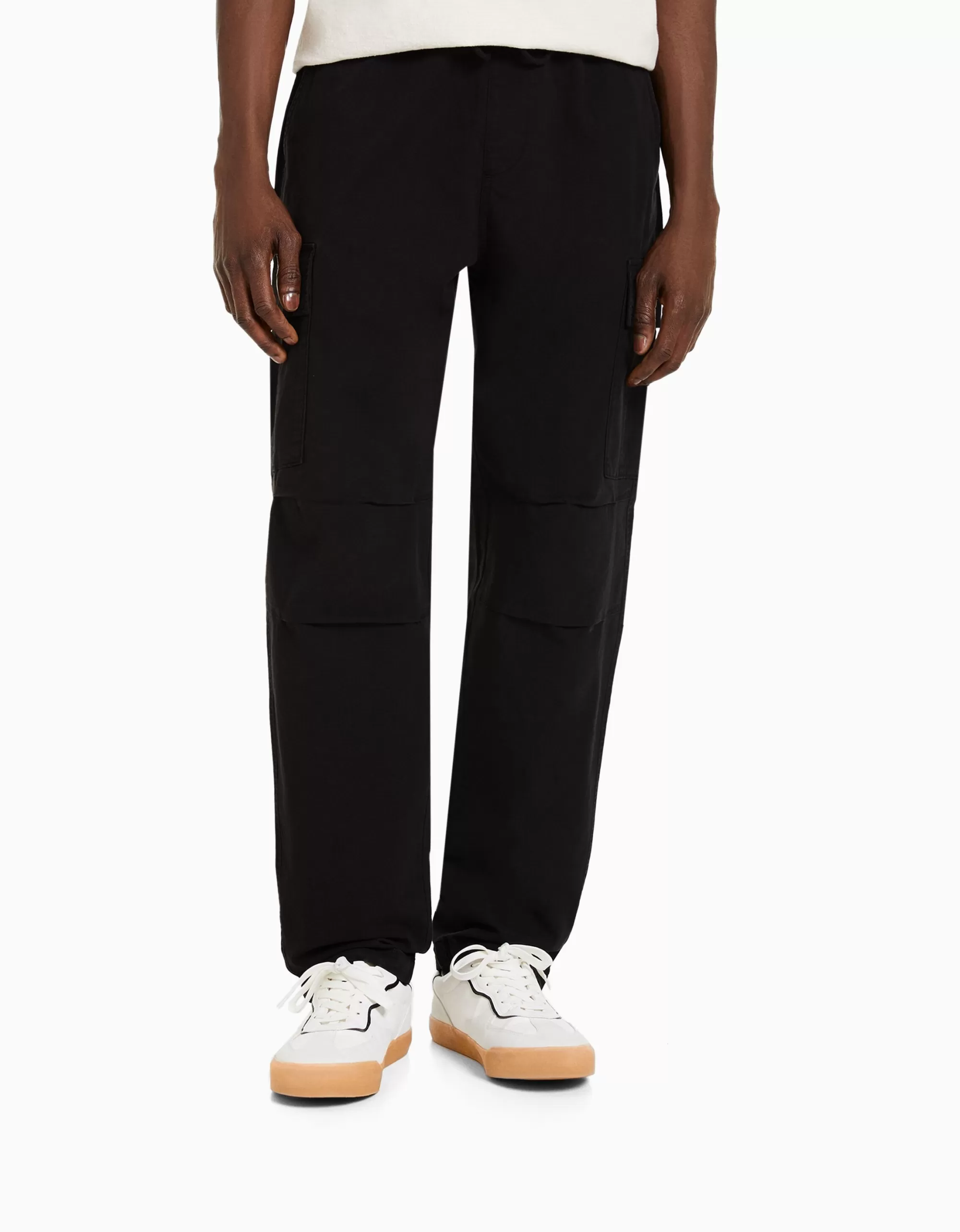 HOMBRE BERSHKA Pantalón cargo stoppers