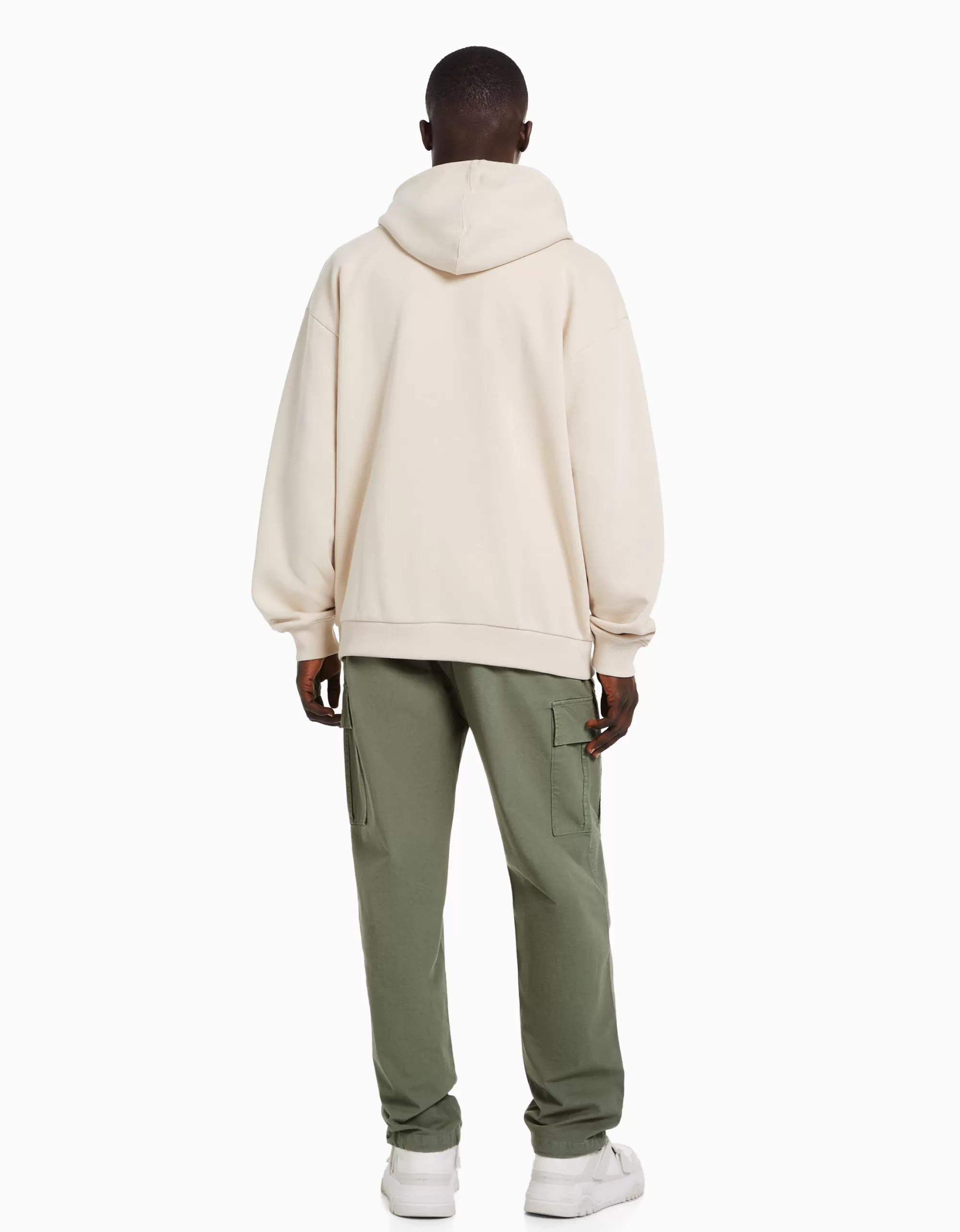 HOMBRE BERSHKA Pantalón cargo stoppers