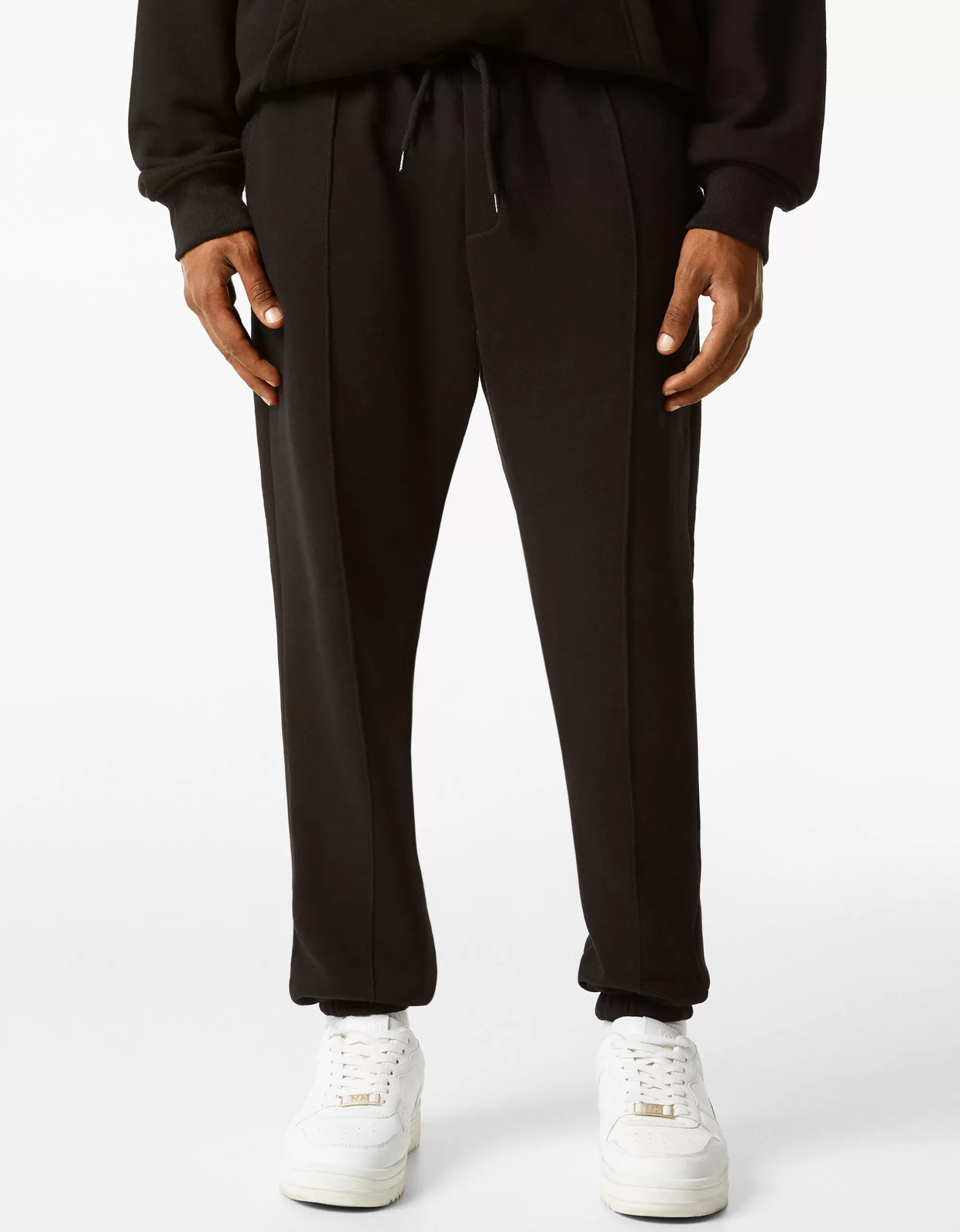 HOMBRE BERSHKA Pantalón felpa jogger