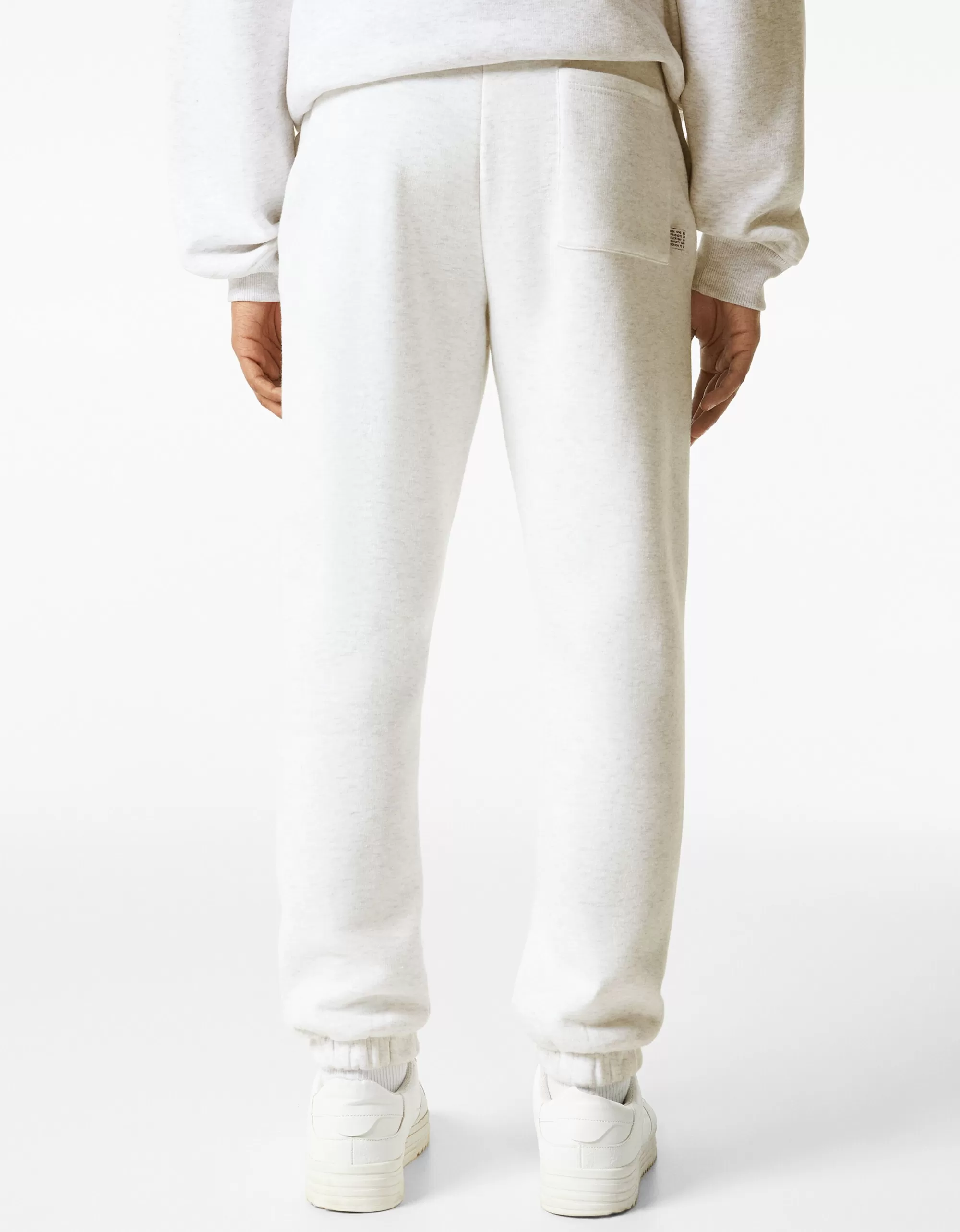 HOMBRE BERSHKA Pantalón felpa jogger
