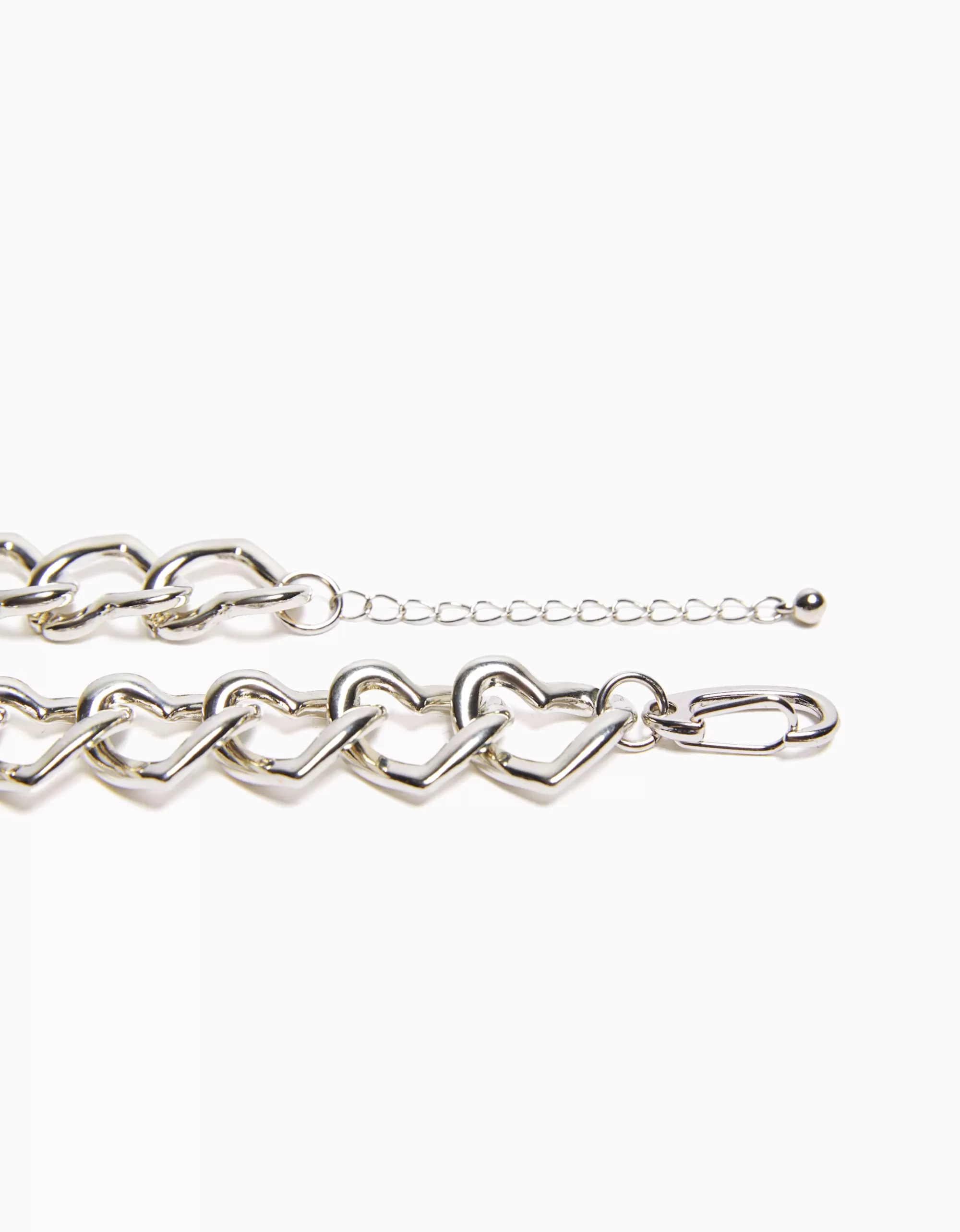 MUJER BERSHKA Set 3 anillos y collar