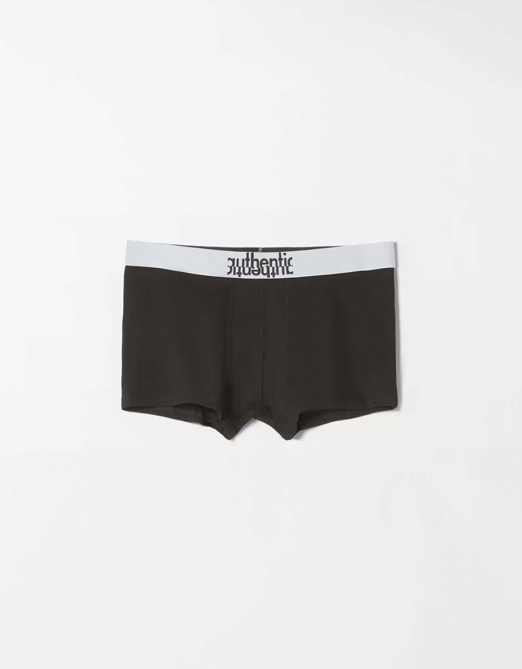 HOMBRE BERSHKA Set 3 boxers lettering