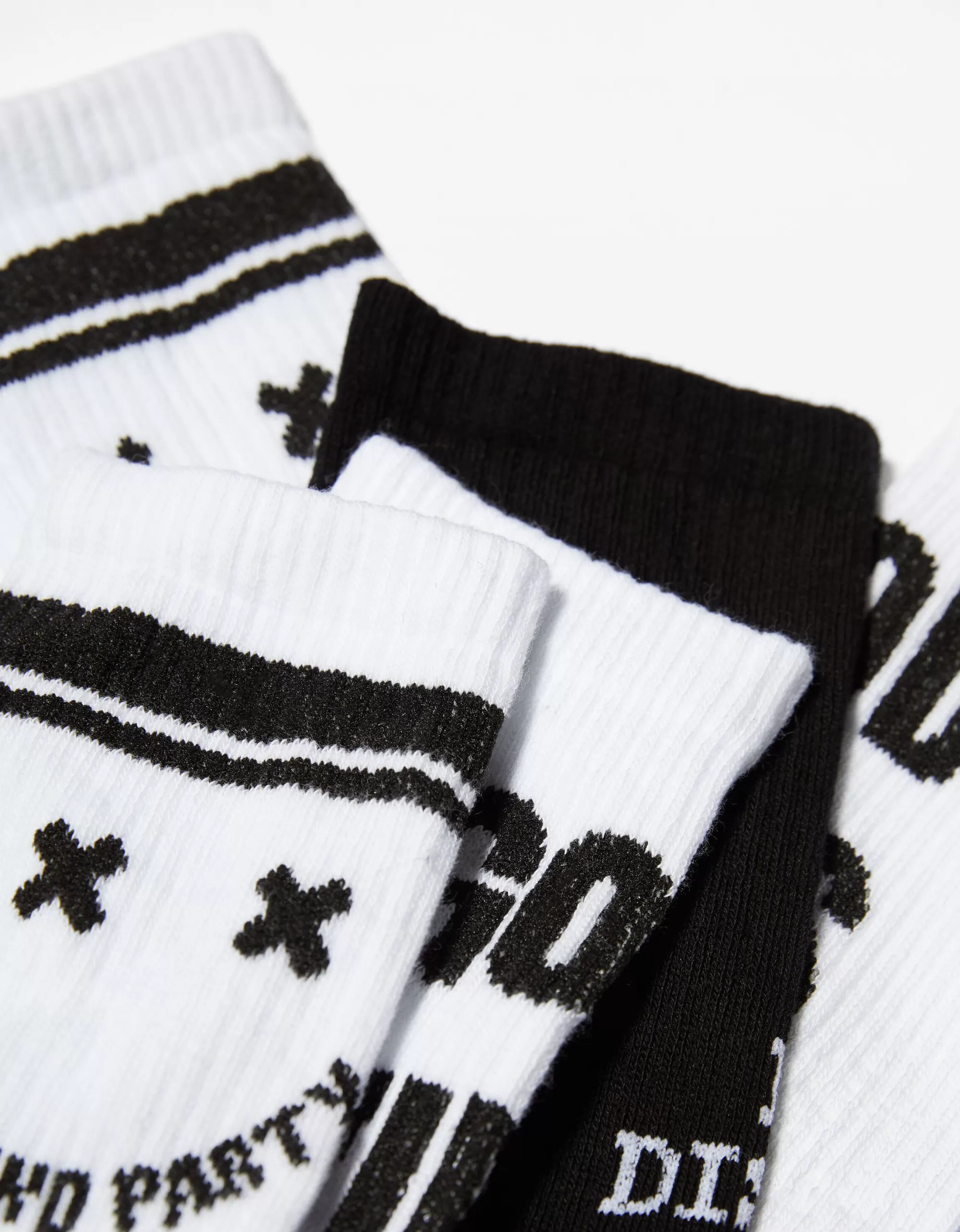 HOMBRE BERSHKA Set 3 calcetines print