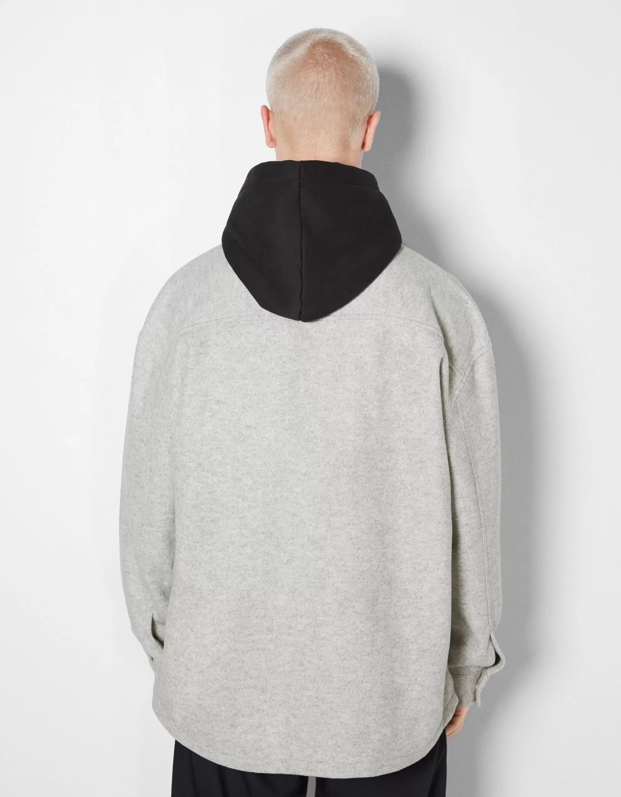 HOMBRE BERSHKA Sobrecamisa básica