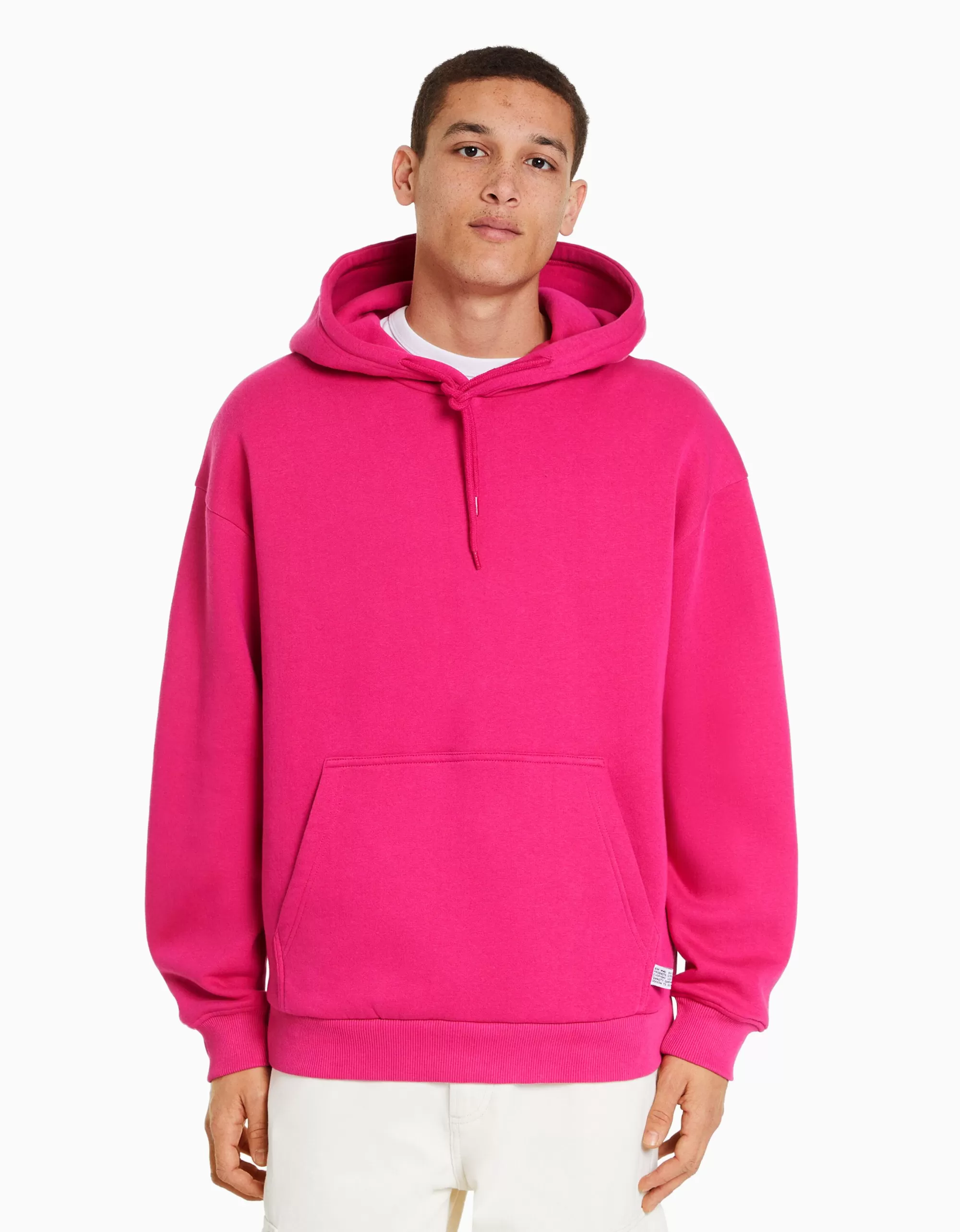 HOMBRE BERSHKA Sudadera capucha oversize
