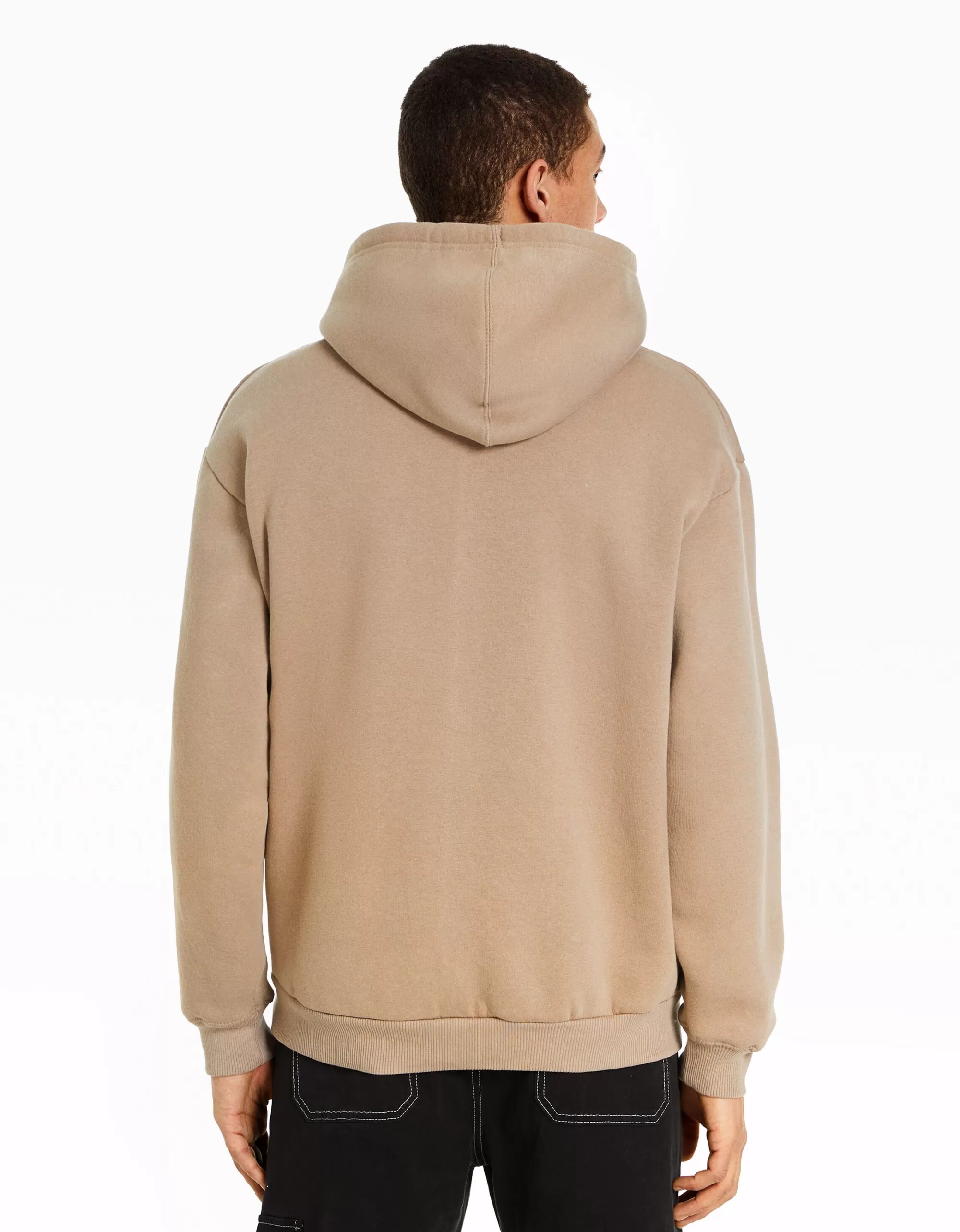 MUJER BERSHKA Sudadera capucha oversize