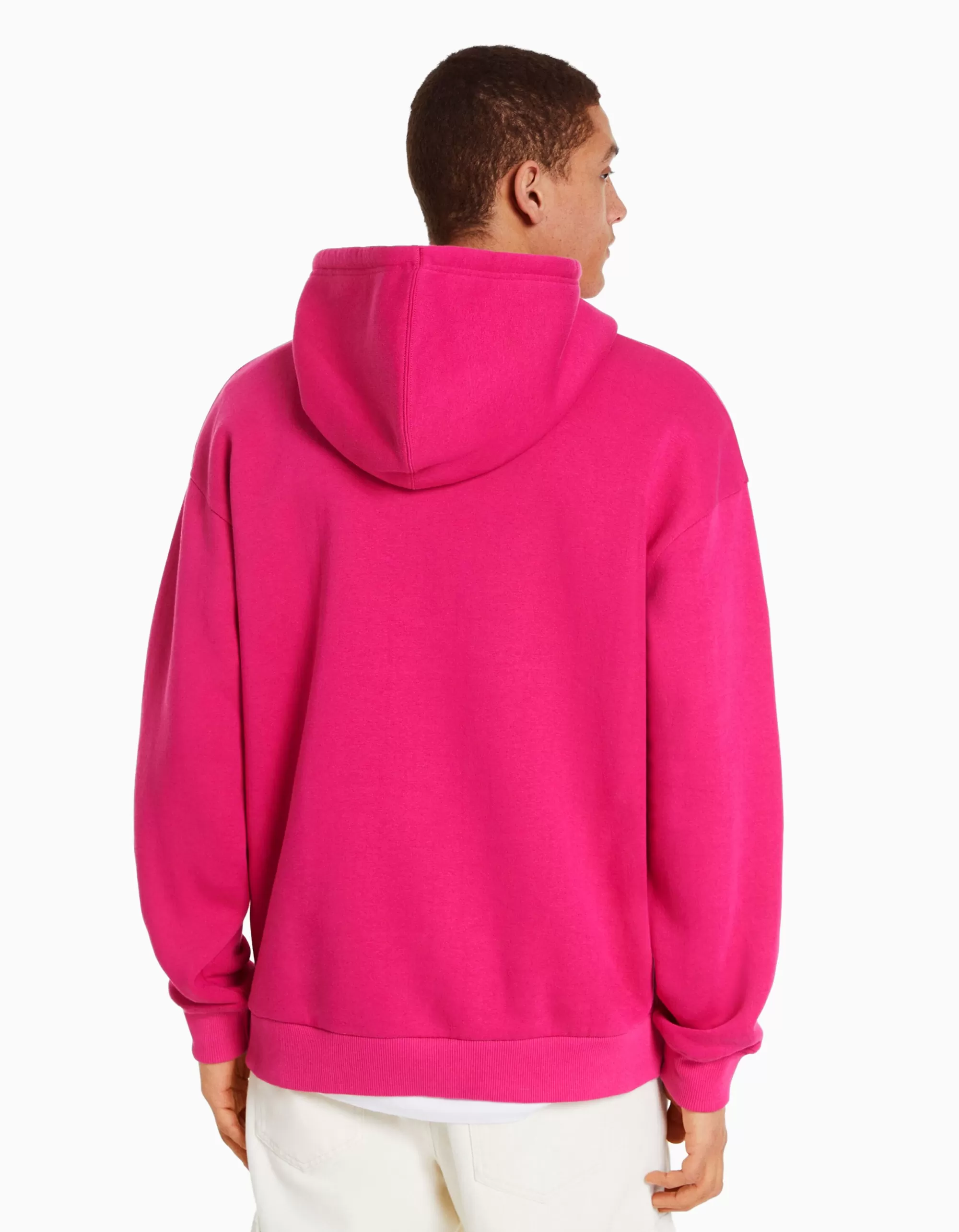 HOMBRE BERSHKA Sudadera capucha oversize