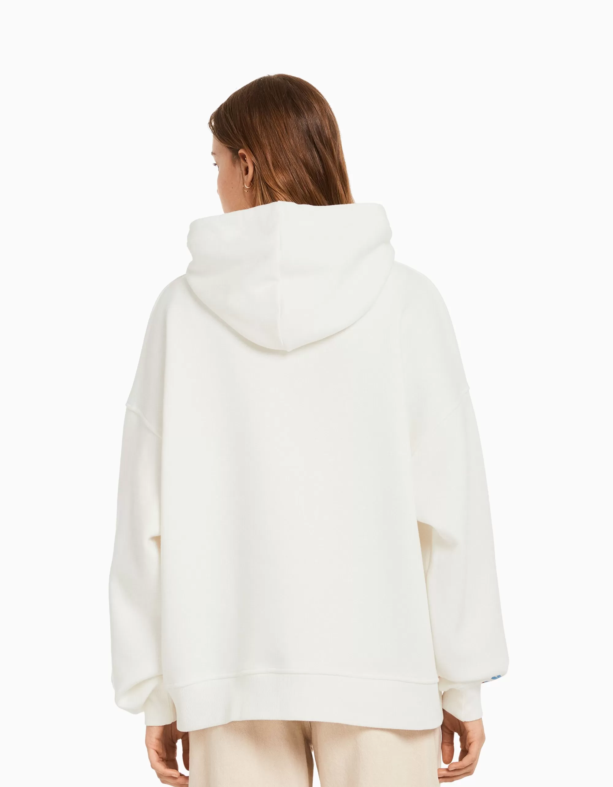 MUJER BERSHKA Sudadera capucha print Darling in the Franxx