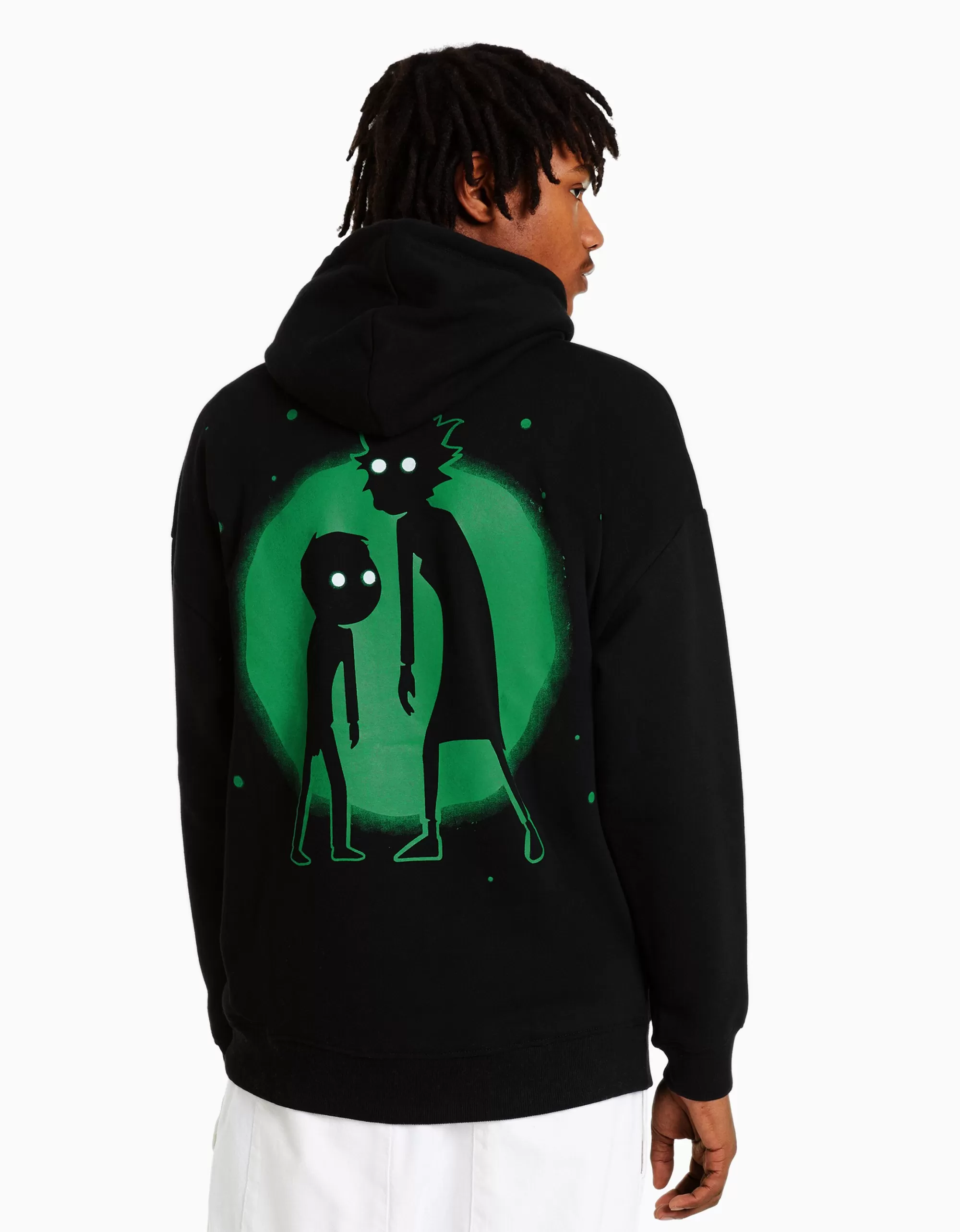 HOMBRE BERSHKA Sudadera print RickMorty