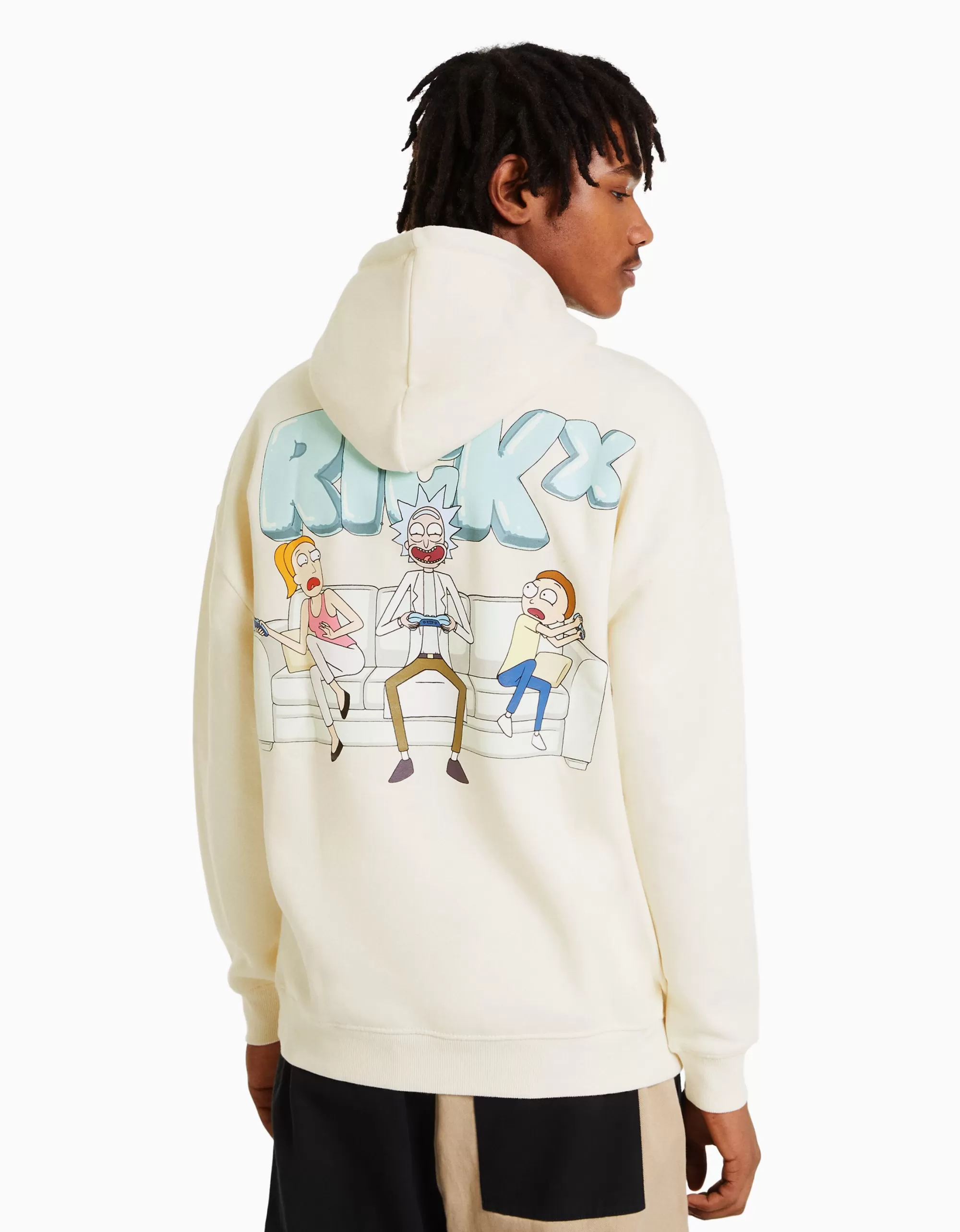 HOMBRE BERSHKA Sudadera print RickMorty