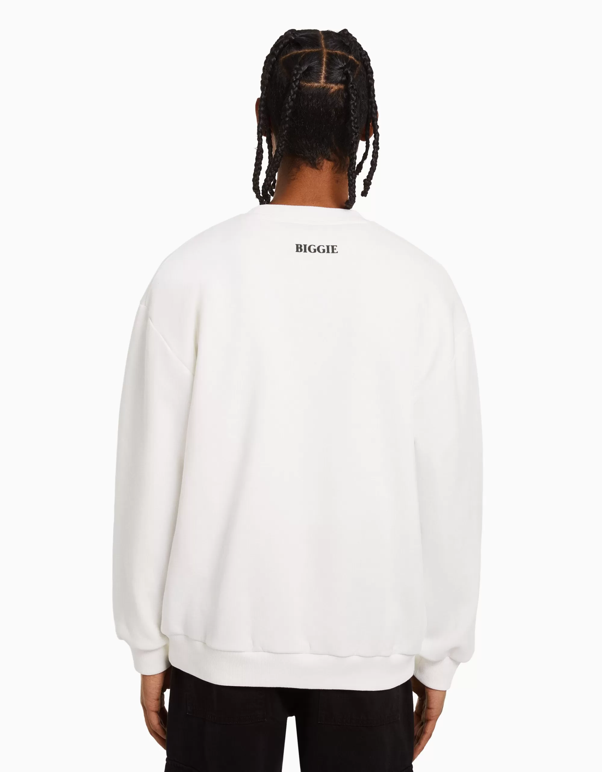 HOMBRE BERSHKA Sudadera print The Notorious B.I.G.