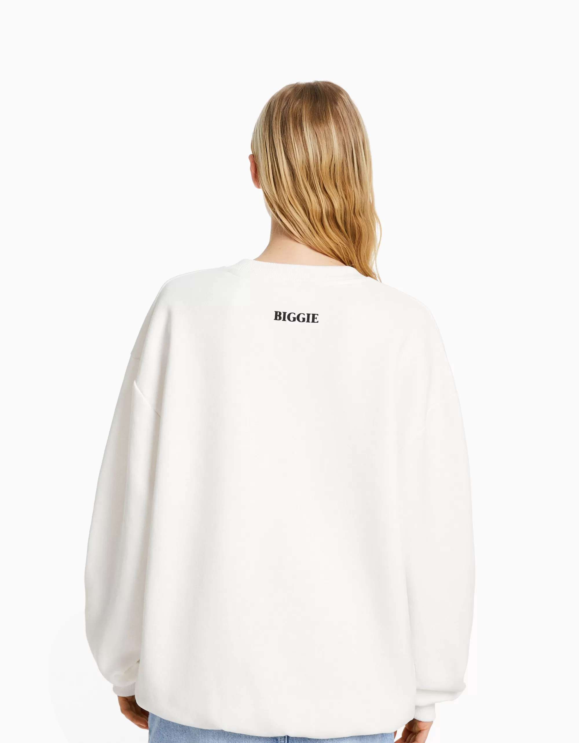 MUJER BERSHKA Sudadera print The Notorious B.I.G.