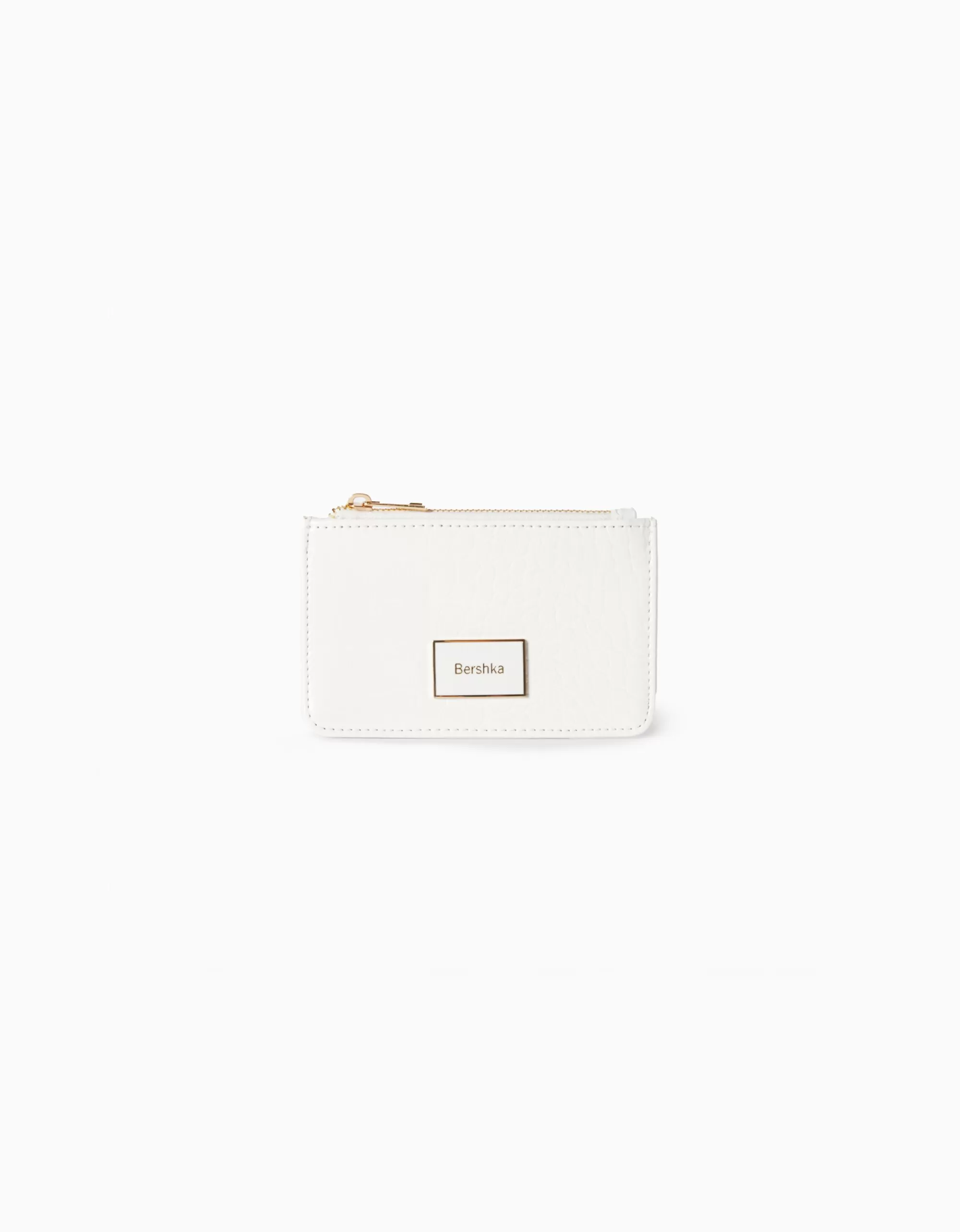MUJER BERSHKA Tarjetero textura