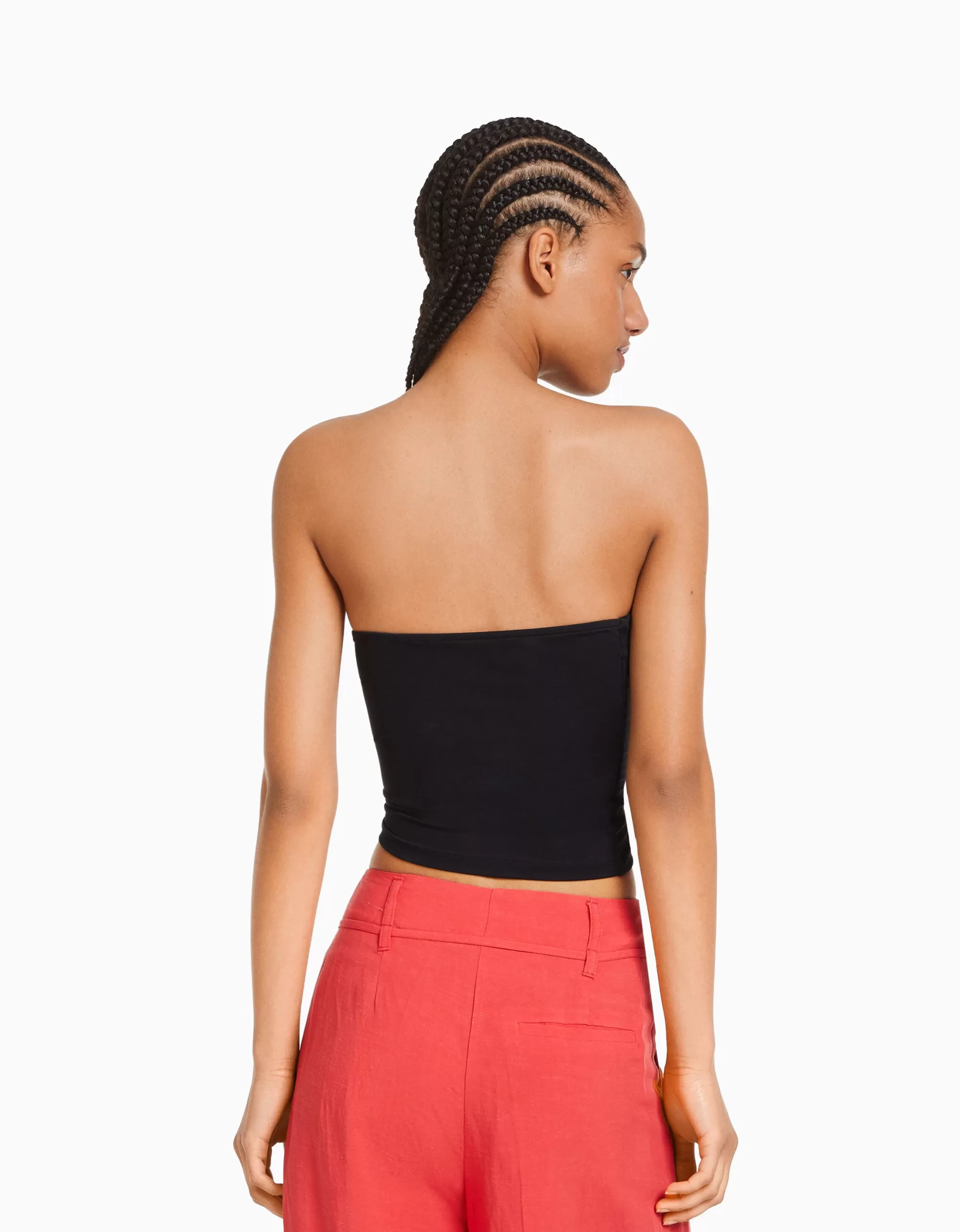 MUJER BERSHKA Top bandeau