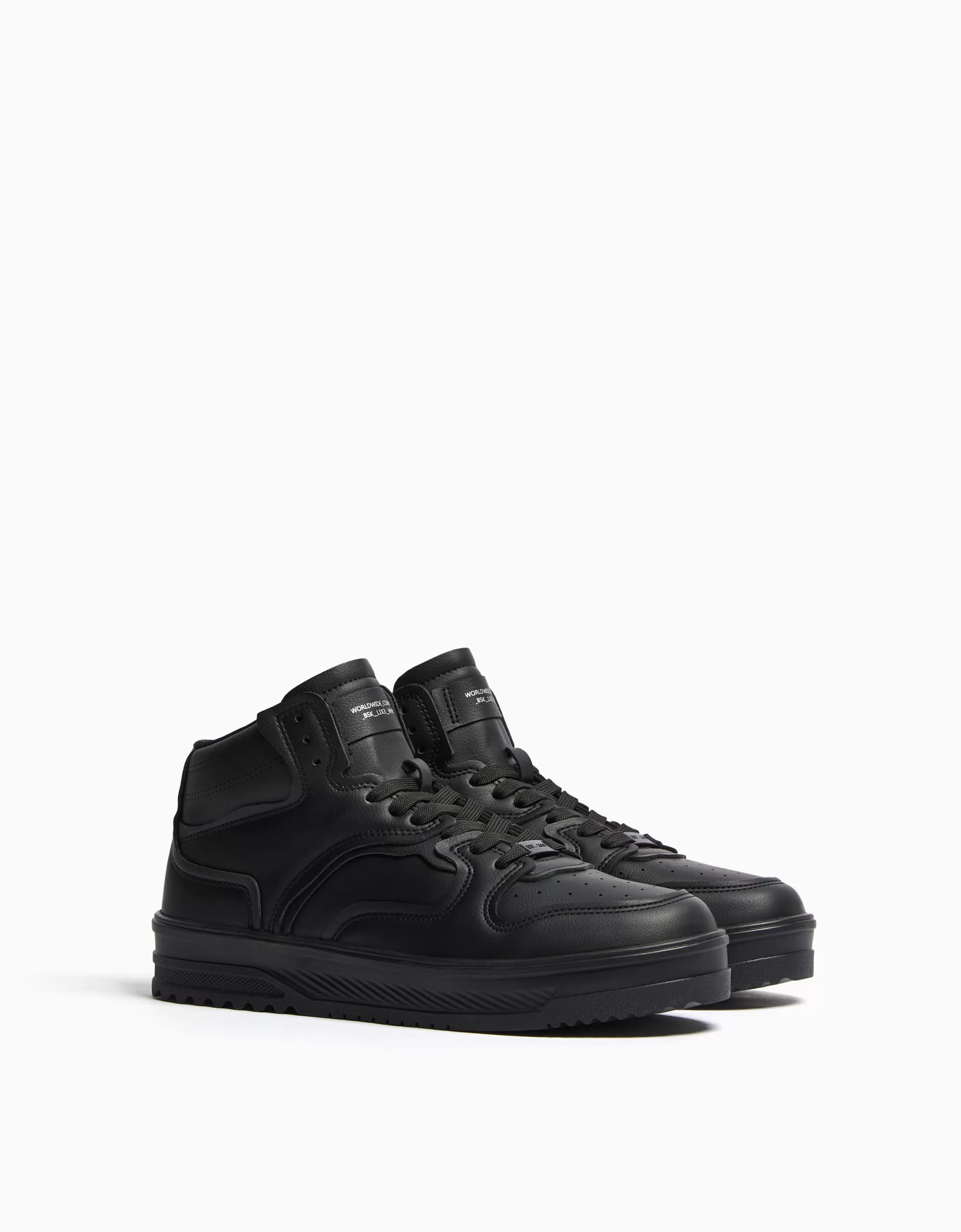HOMBRE BERSHKA Zapatillas abotinadas multicapas hombre