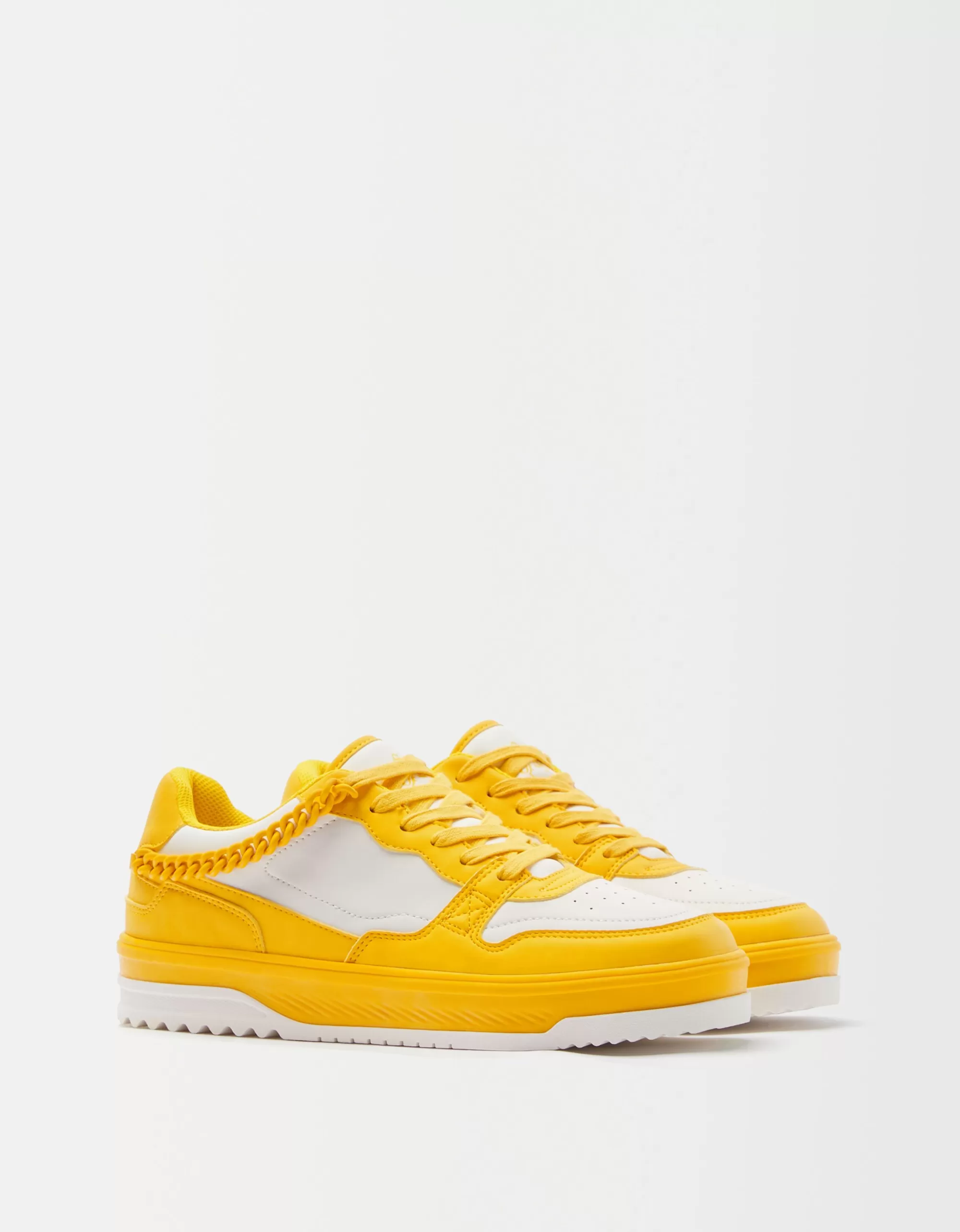 HOMBRE BERSHKA Zapatillas combinadas cadena hombre