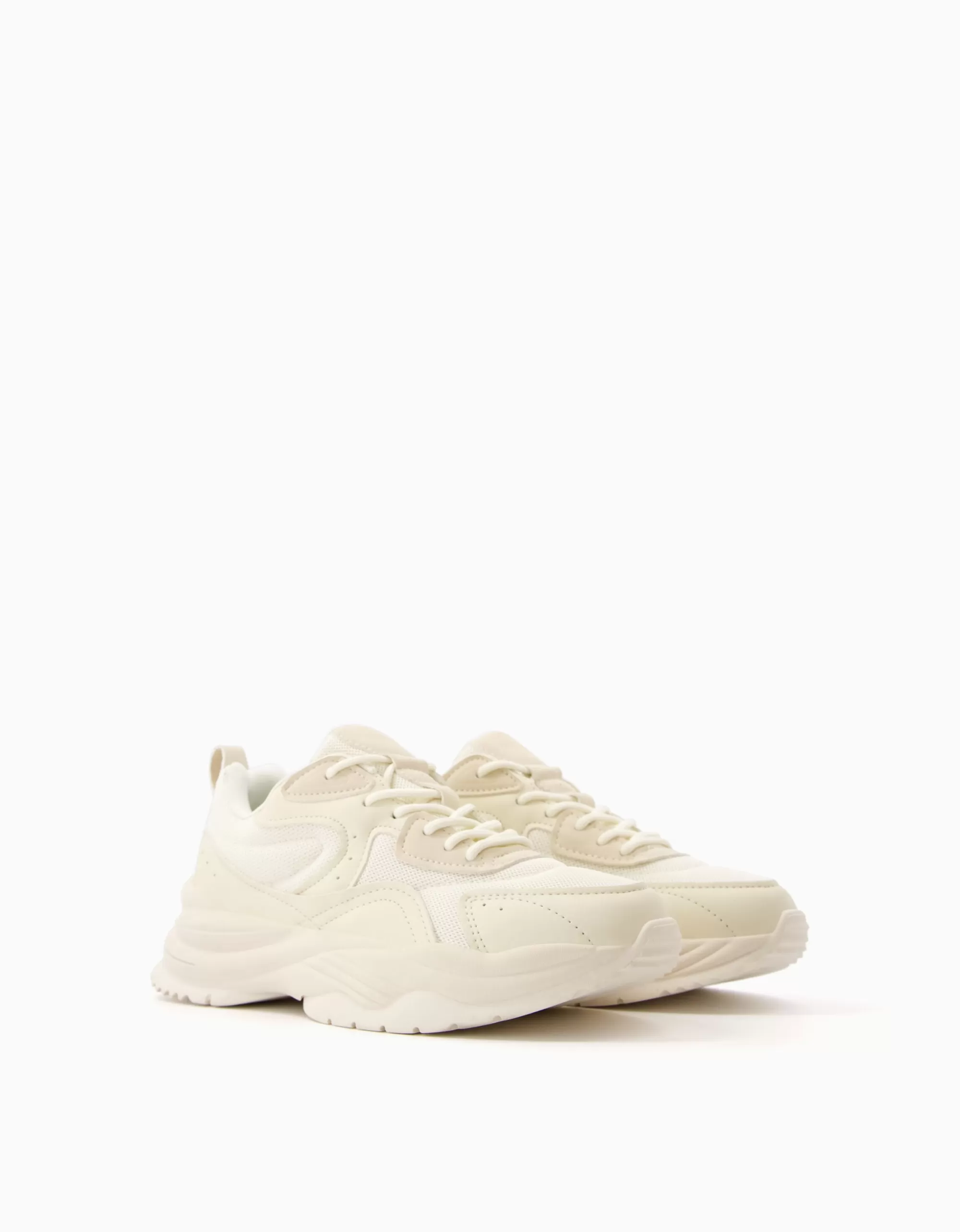 MUJER BERSHKA Zapatillas combinadas rejilla