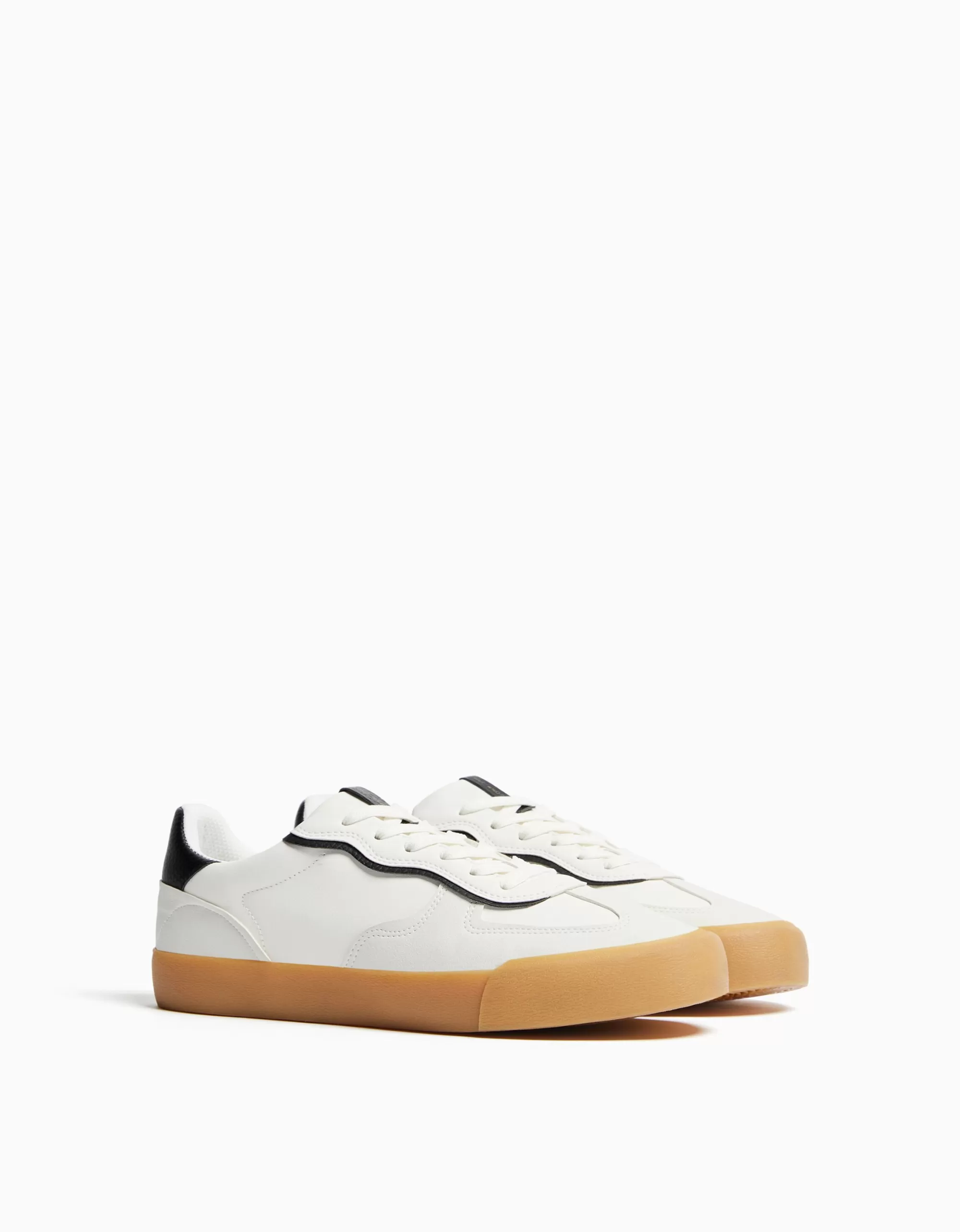 HOMBRE BERSHKA Zapatillas estilo retro hombre
