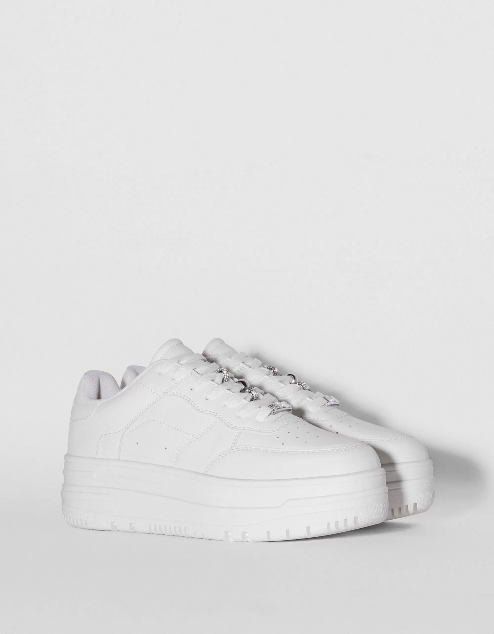 MUJER BERSHKA Zapatillas joyas plataforma