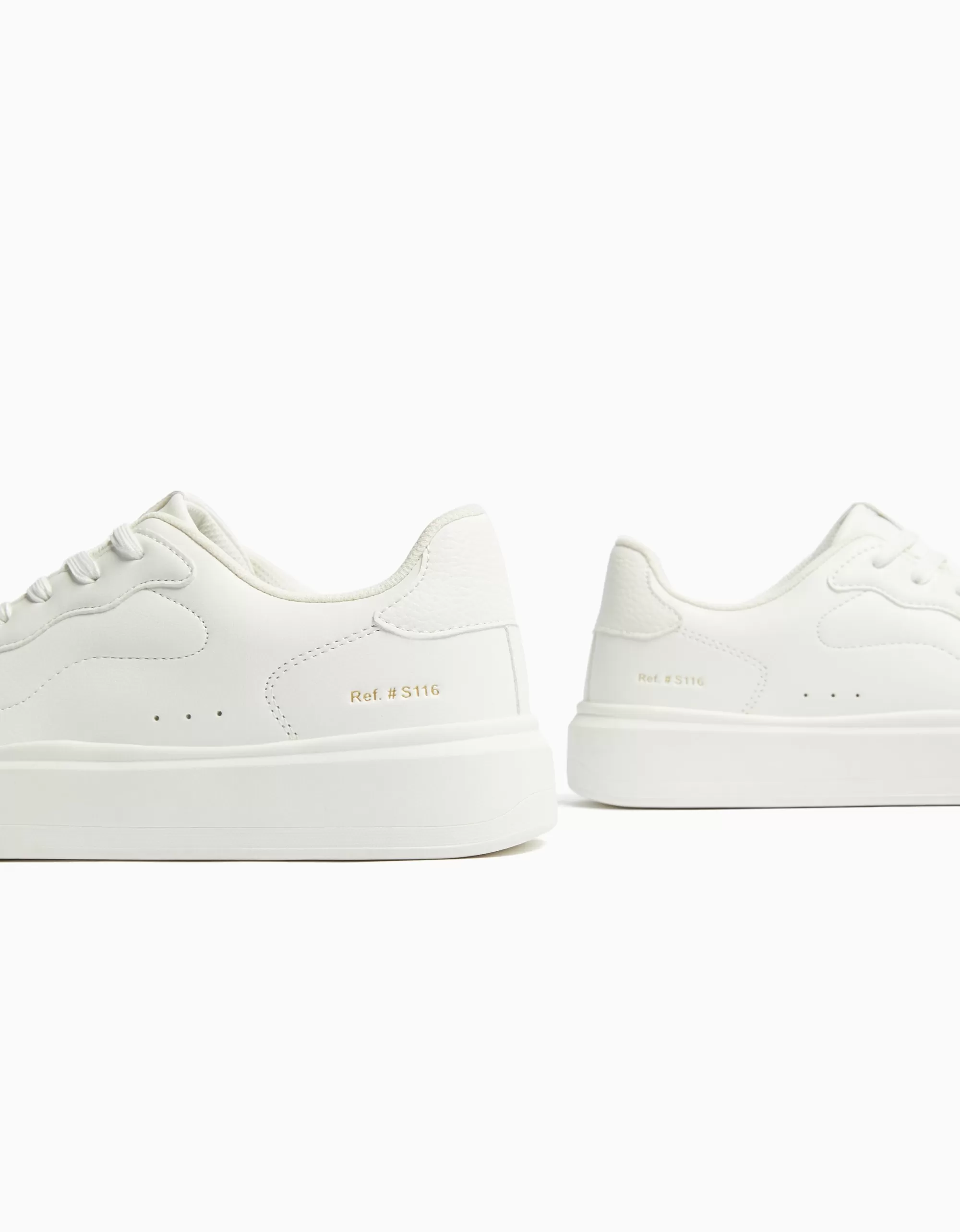 HOMBRE BERSHKA Zapatillas monocolor hombre.