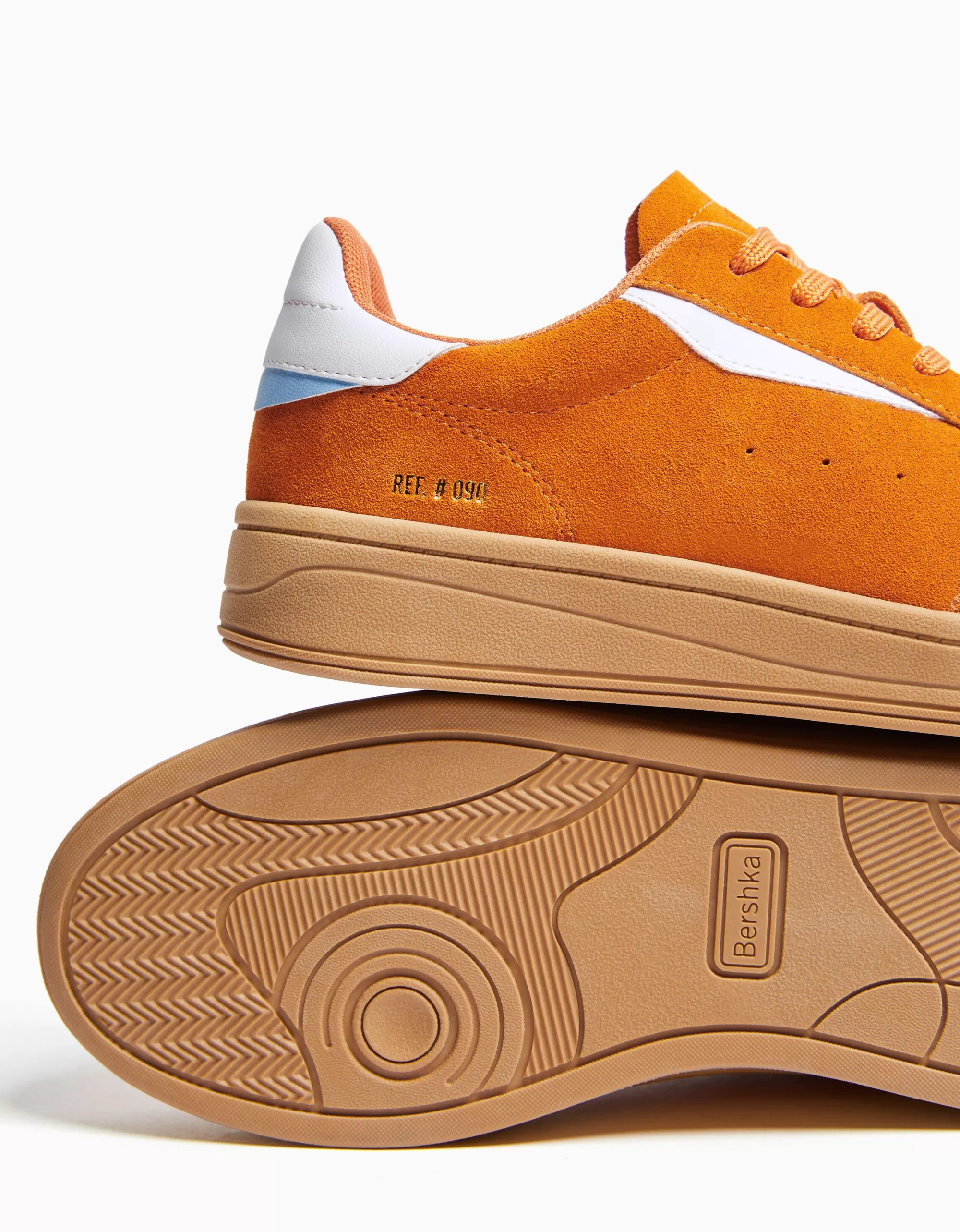 MUJER BERSHKA Zapatillas PIEL estilo retro
