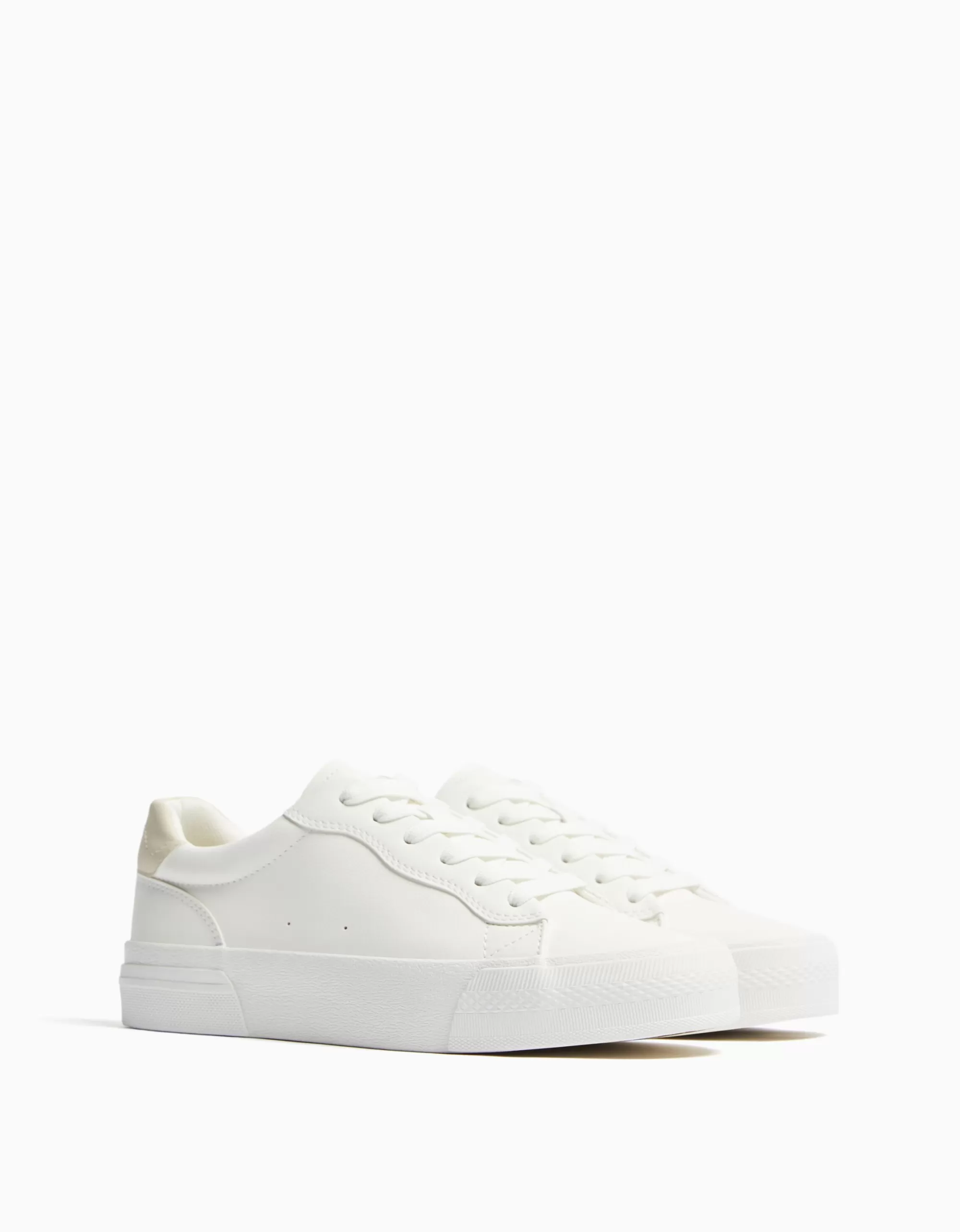 MUJER BERSHKA Zapatillas plataforma combinadas